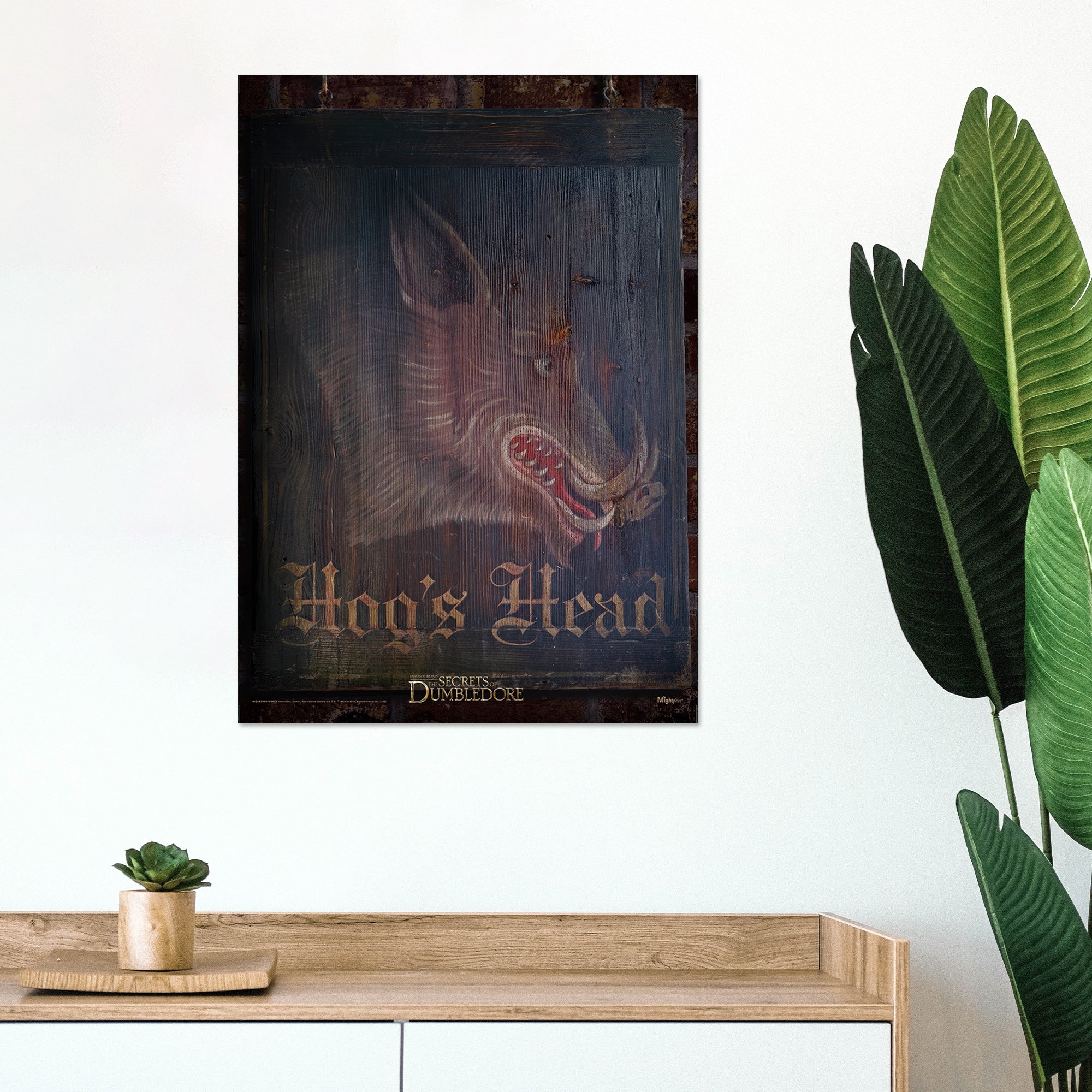 Fantastic Beasts: The Secrets of Dumbledore (Hogs Head Sign) MightyPrint™ Wall Art MP17240734