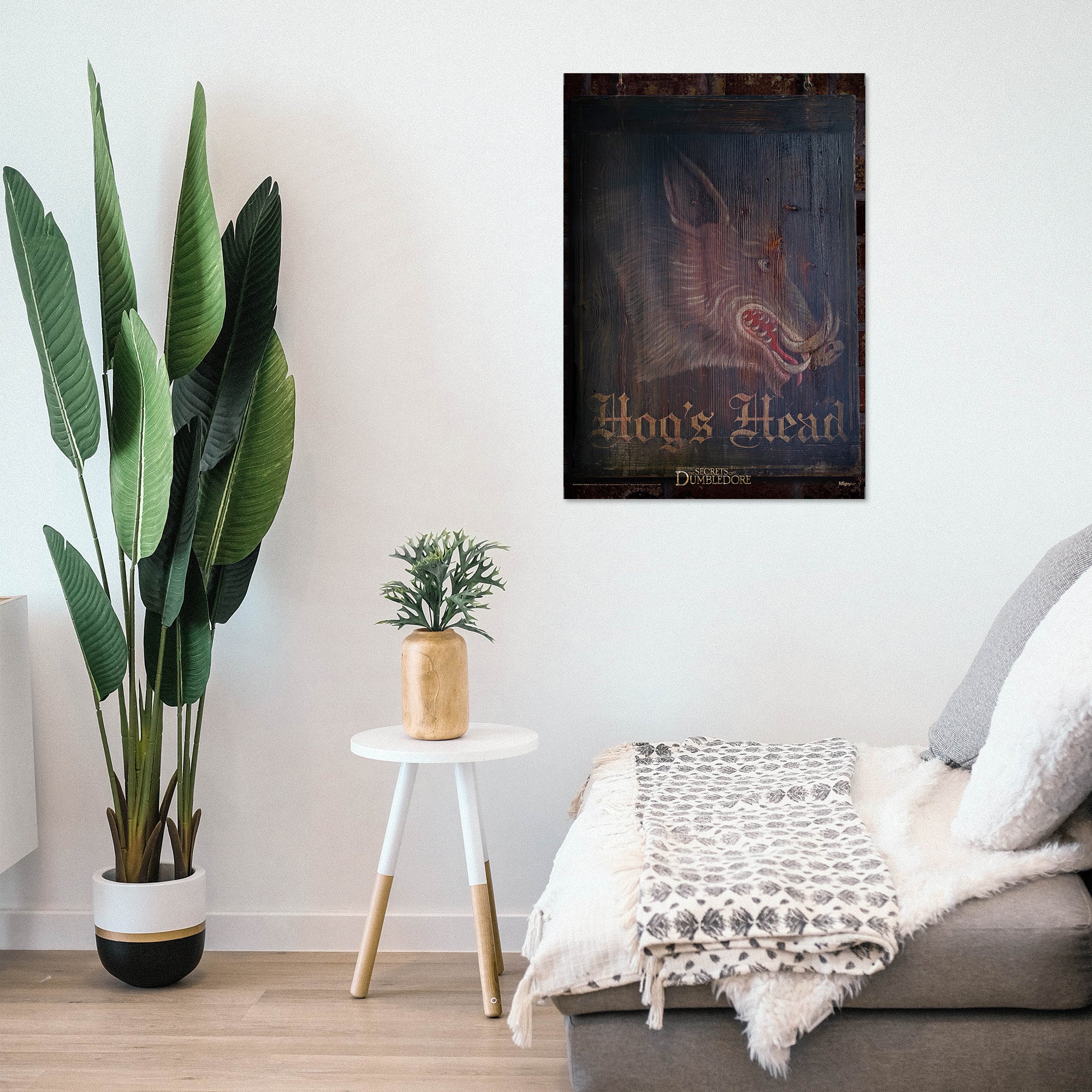 Fantastic Beasts: The Secrets of Dumbledore (Hogs Head Sign) MightyPrint™ Wall Art MP17240734