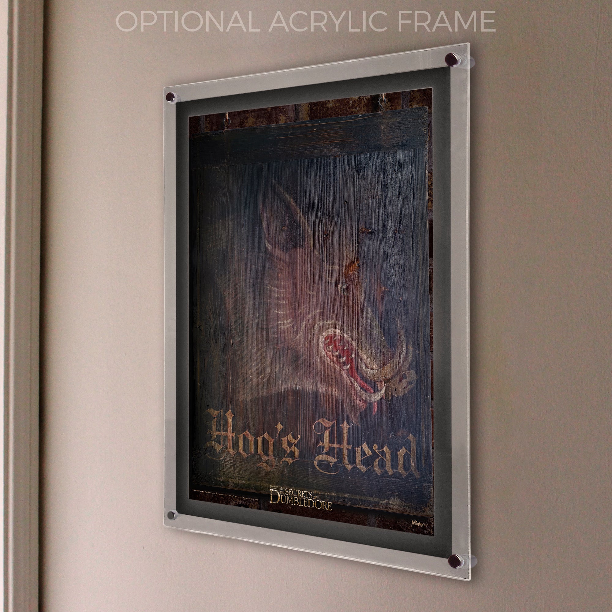 Fantastic Beasts: The Secrets of Dumbledore (Hogs Head Sign) MightyPrint™ Wall Art MP17240734