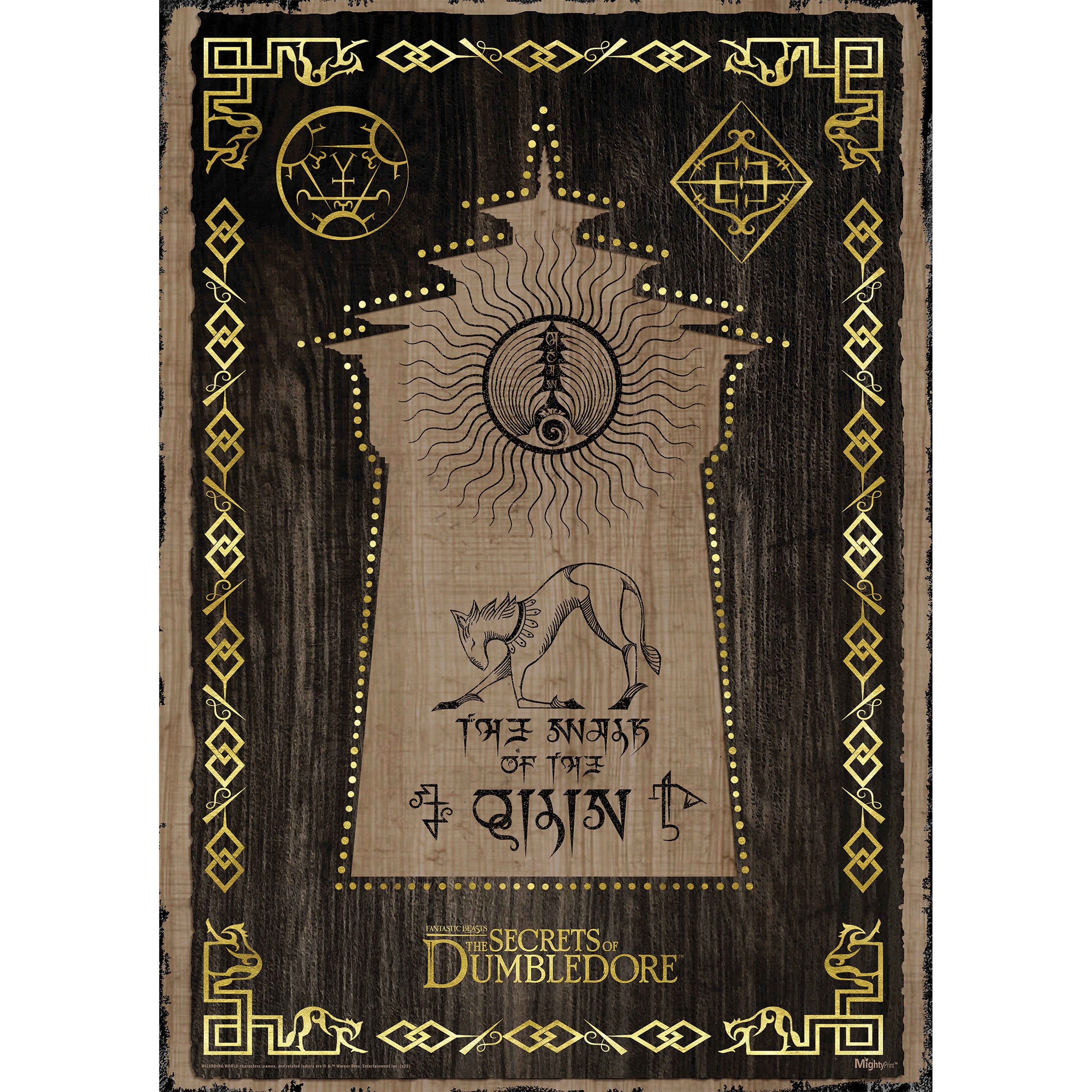 Fantastic Beasts: The Secrets of Dumbledore (Qilin Sign) MightyPrint™ Wall Art MP17240735