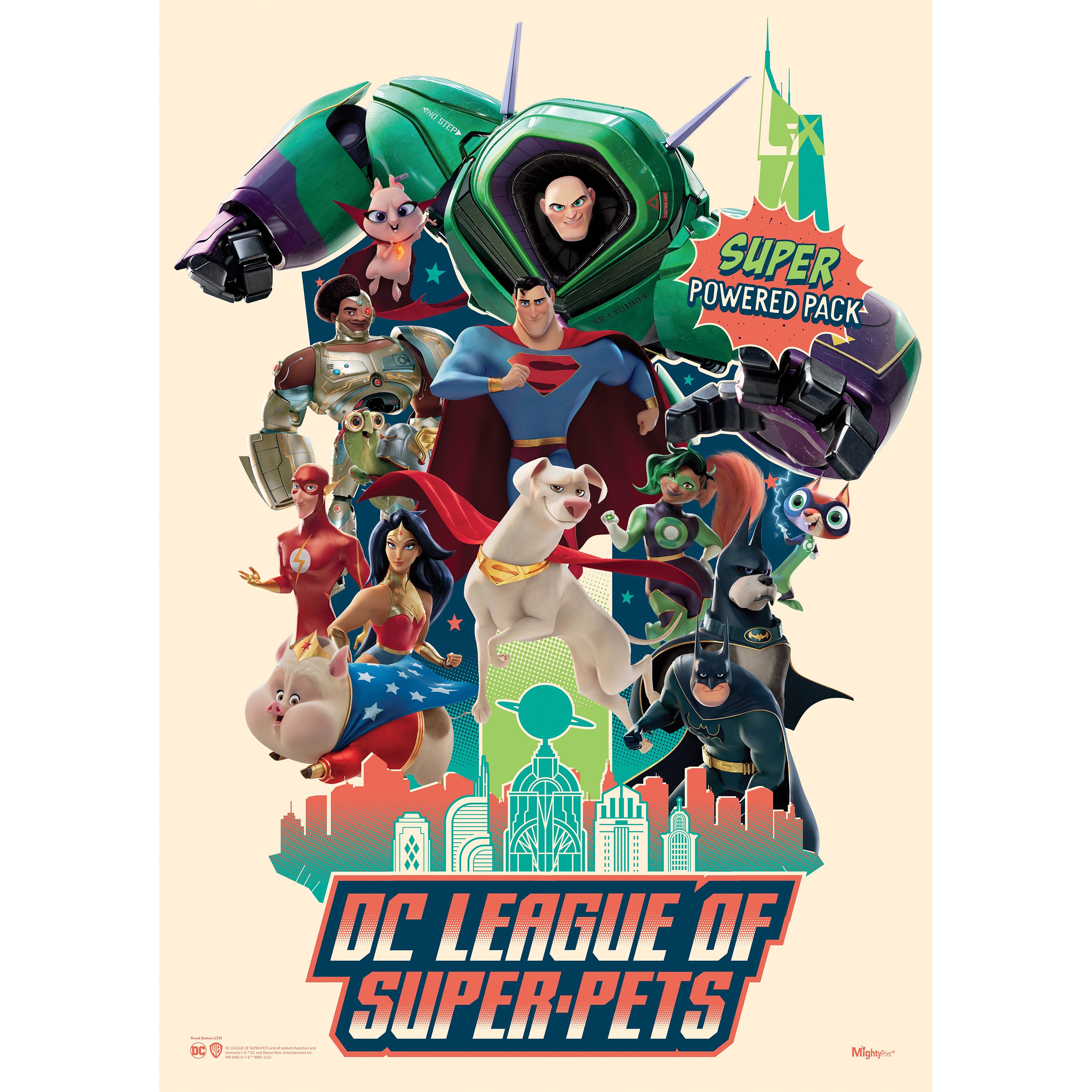 DC League of Super-Pets (DC League of Super Pets) MightyPrint™ Wall Art MP17240737