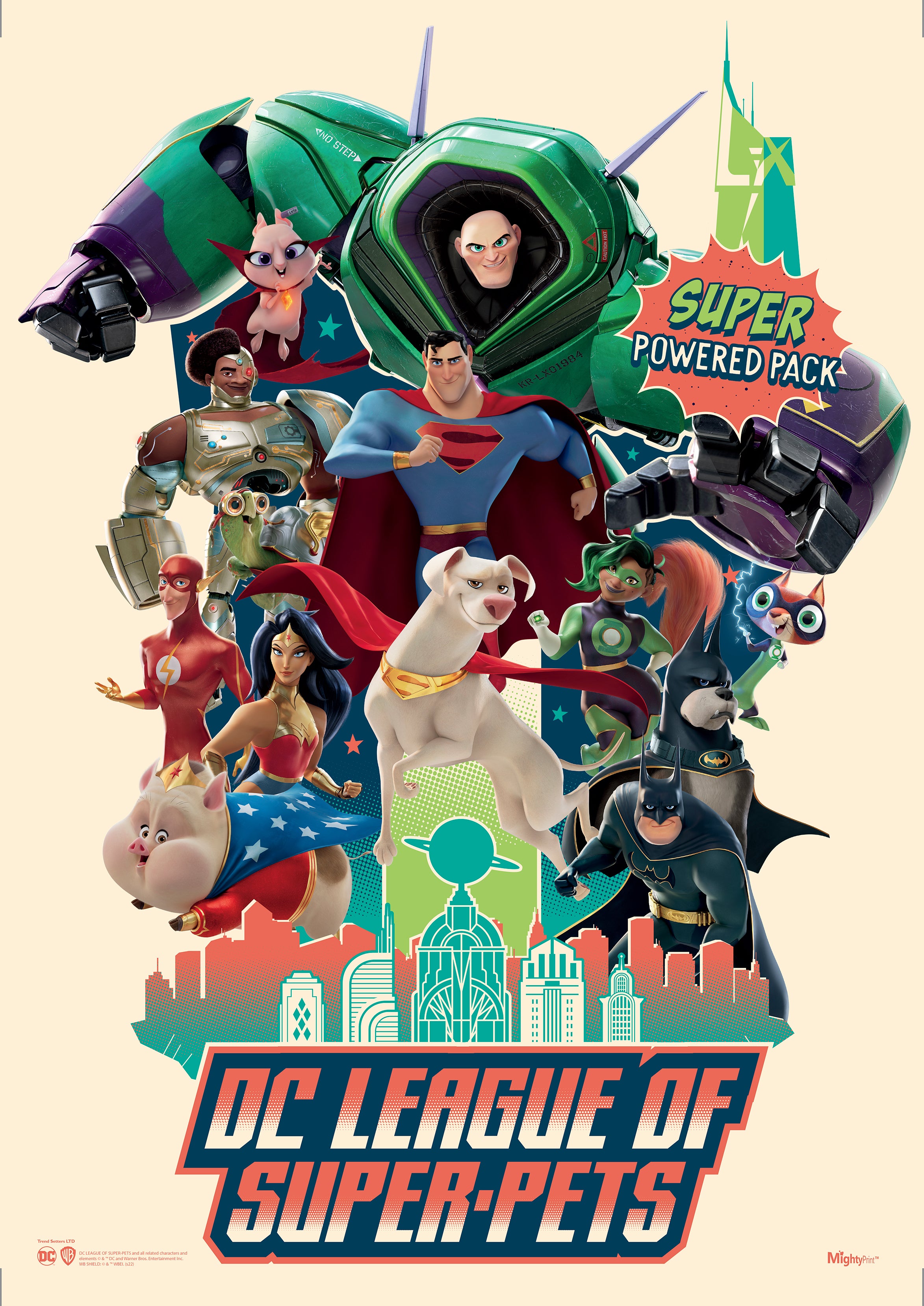 DC League of Super-Pets (DC League of Super Pets) MightyPrint™ Wall Art MP17240737