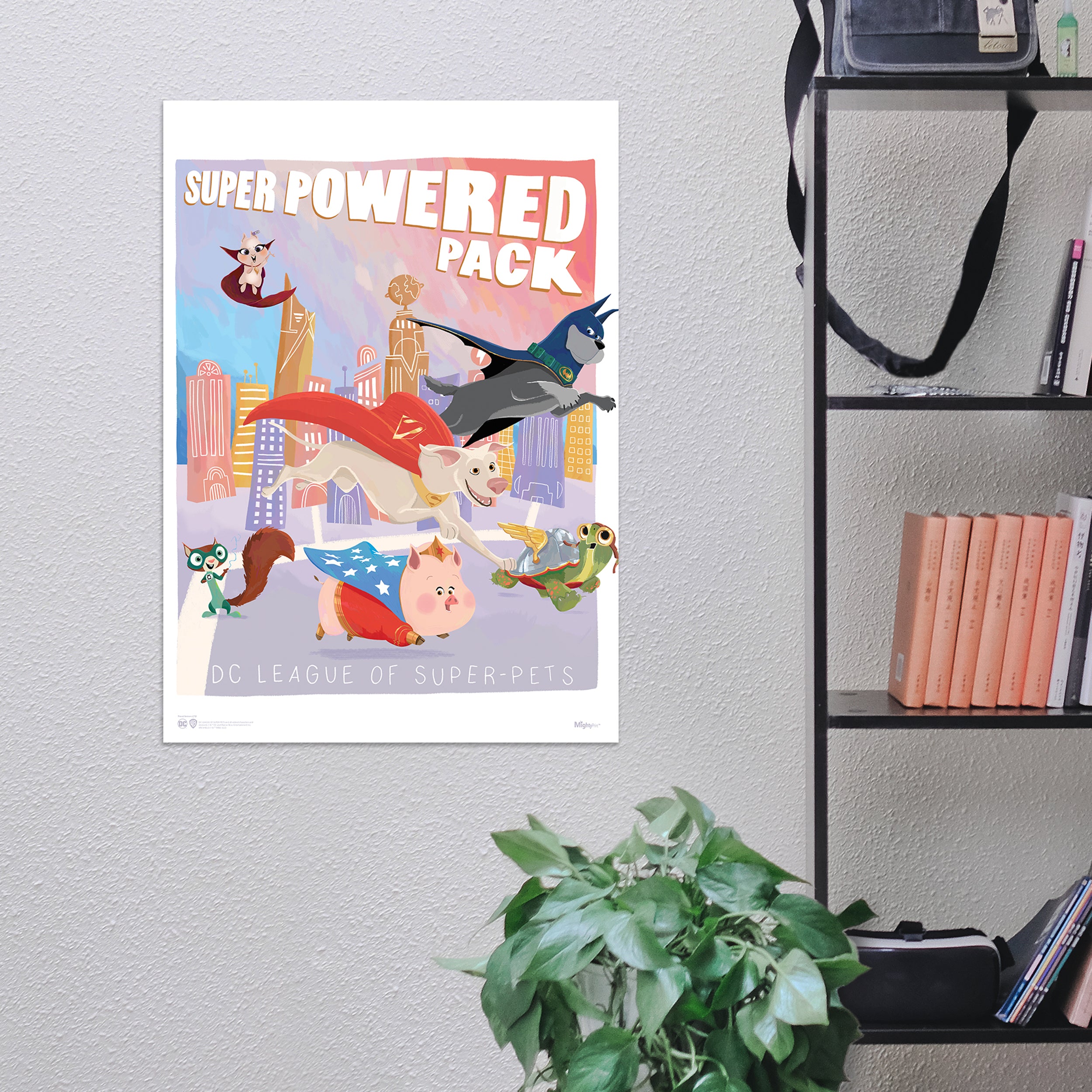 DC League of Super-Pets (Super Powered Pack) MightyPrint™ Wall Art MP17240738