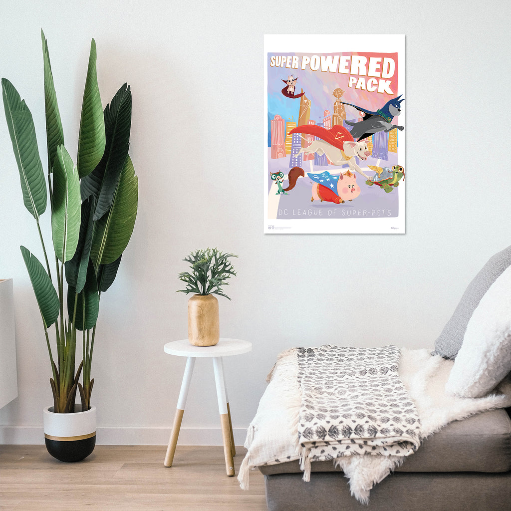 DC League of Super-Pets (Super Powered Pack) MightyPrint™ Wall Art MP17240738