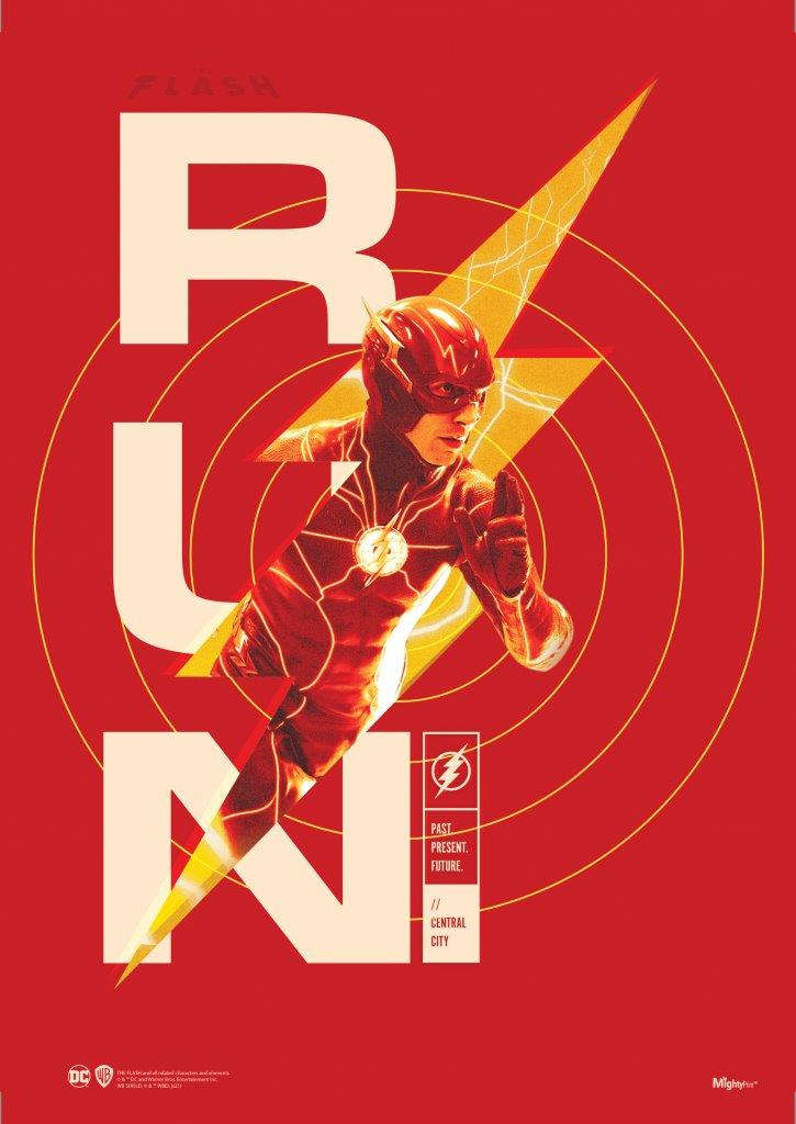 The Flash (Run) MightyPrint™ Wall Art MP17240741