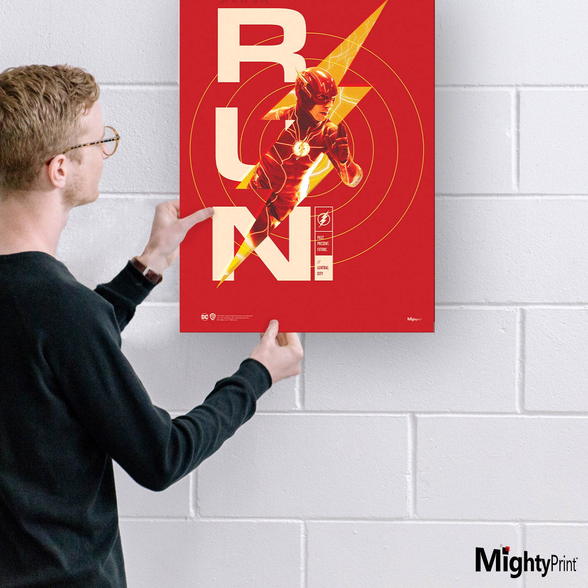 The Flash (Run) MightyPrint™ Wall Art MP17240741