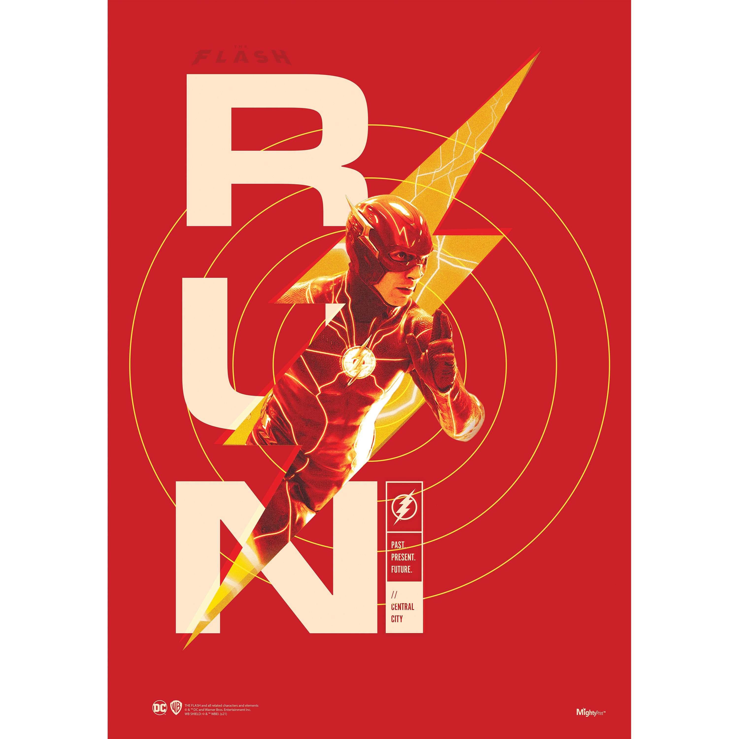 The Flash (Run) MightyPrint™ Wall Art MP17240741