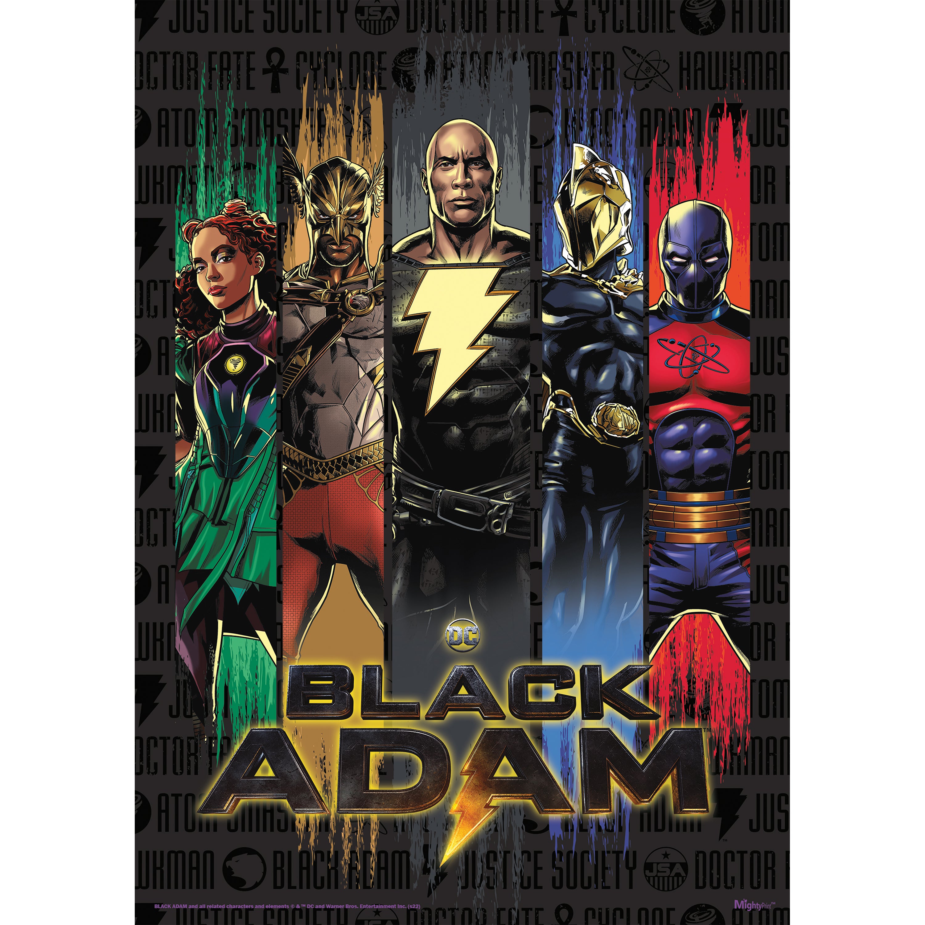 Black Adam (Characters) MightyPrint™ Wall Art MP17240742