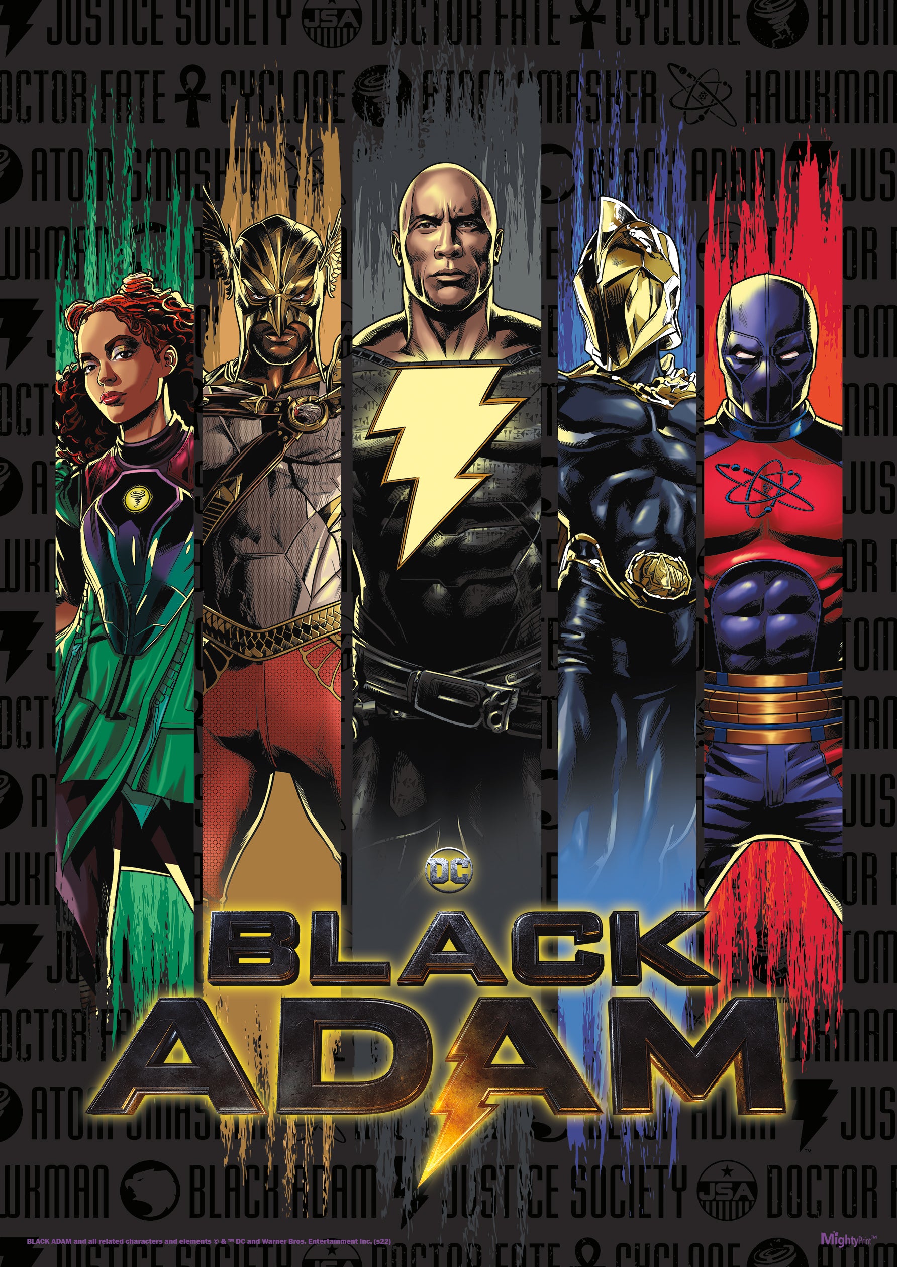 Black Adam (Characters) MightyPrint™ Wall Art MP17240742