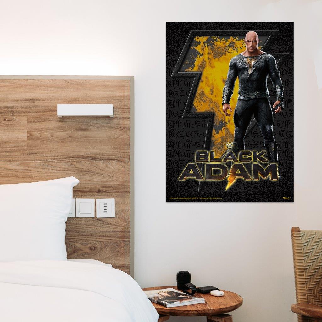 Black Adam (Black Adam and Logo) MightyPrint™ Wall Art MP17240752