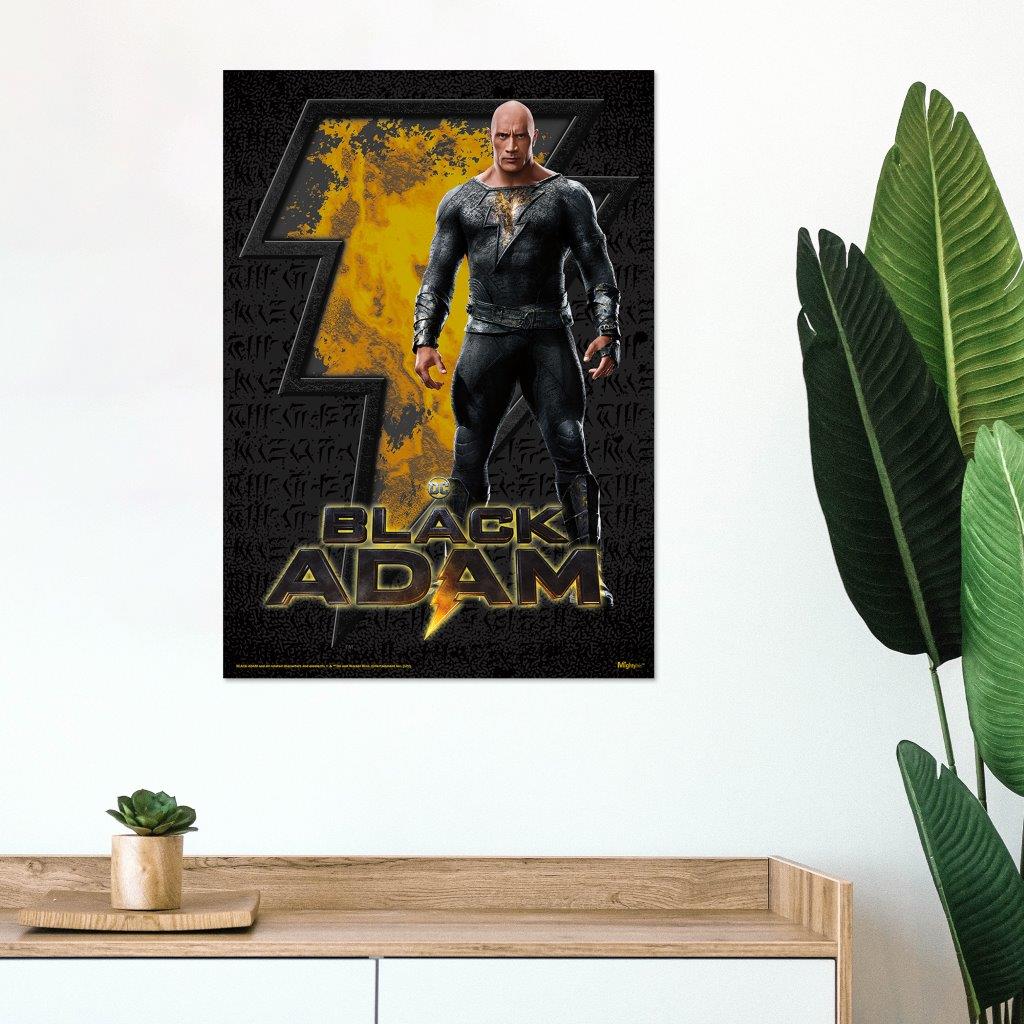 Black Adam (Black Adam and Logo) MightyPrint™ Wall Art MP17240752