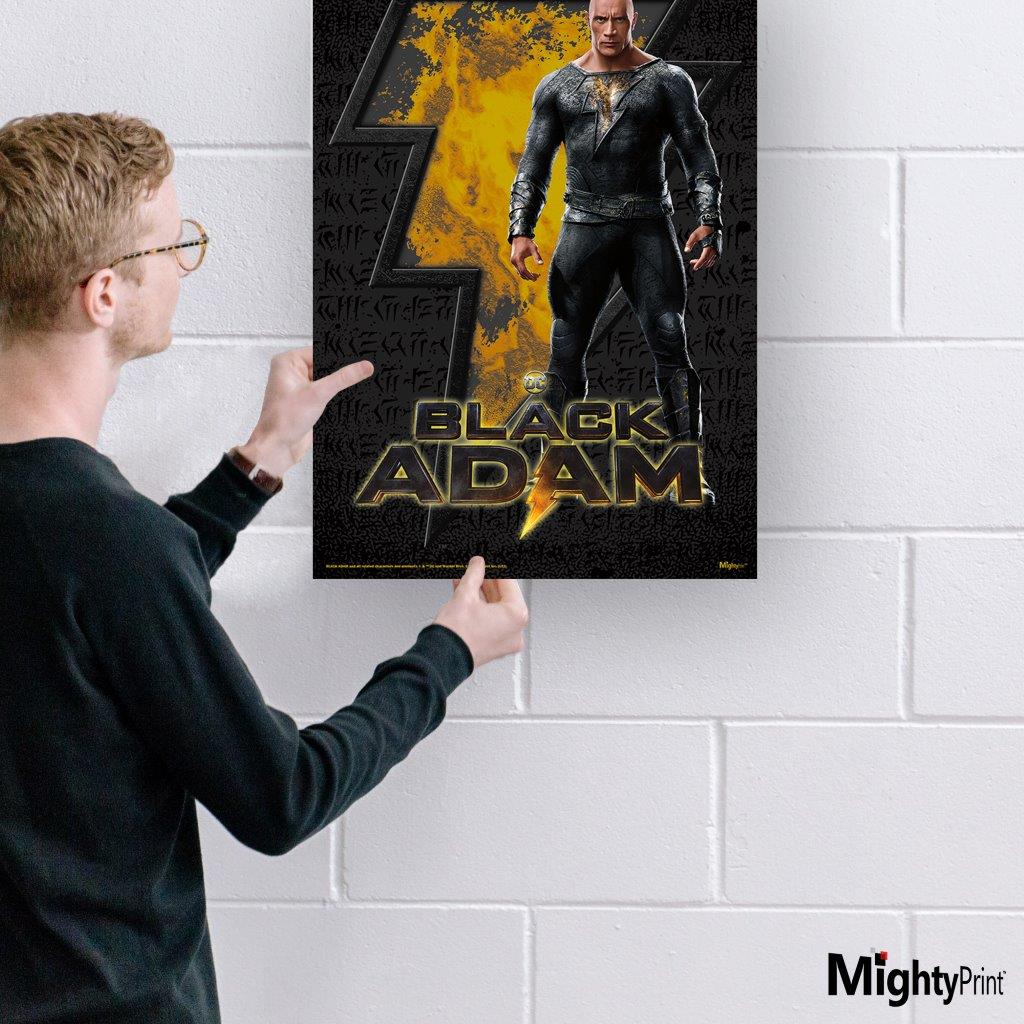 Black Adam (Black Adam and Logo) MightyPrint™ Wall Art MP17240752