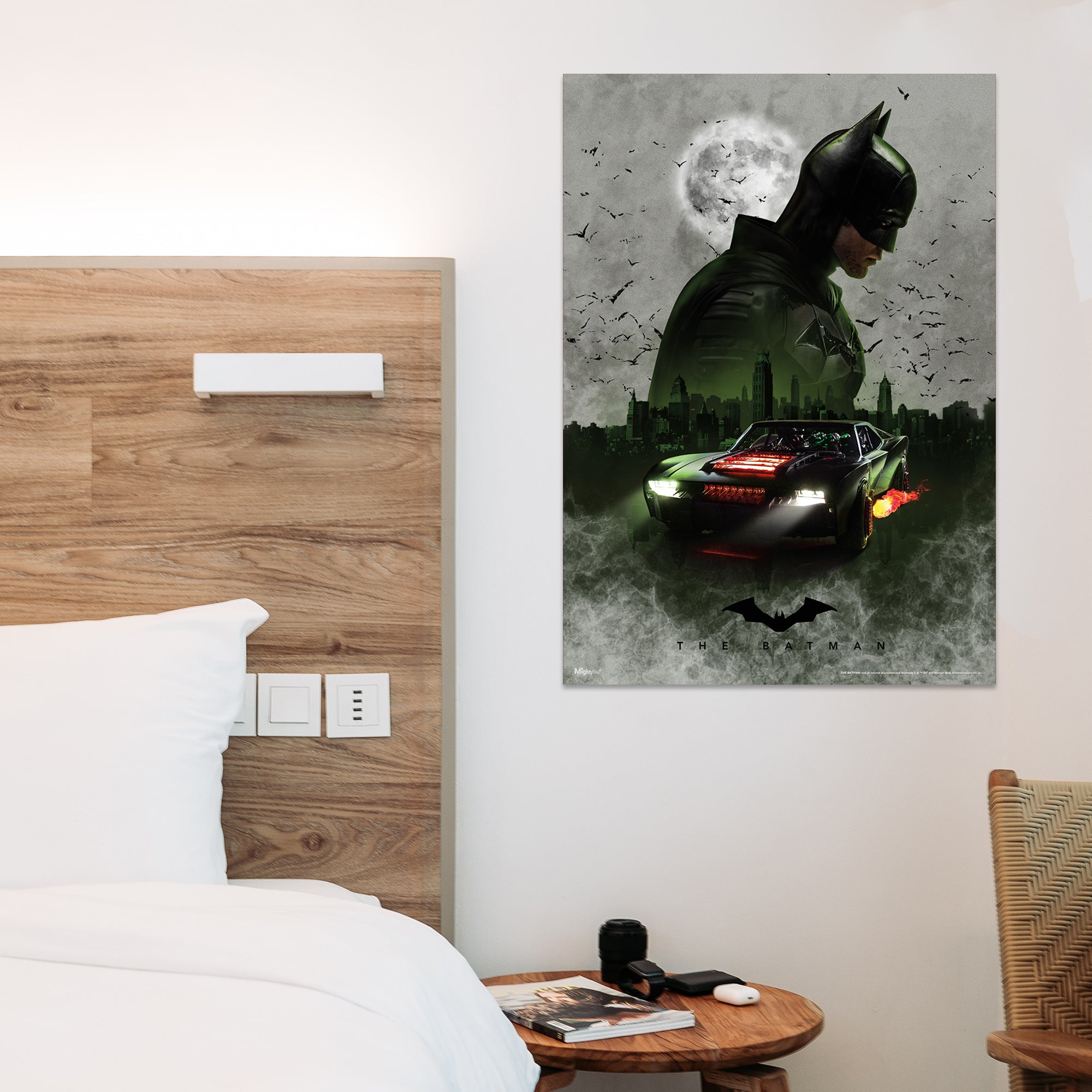 The Batman (Smoke & Bats) MightyPrint™ Wall Art MP17240756
