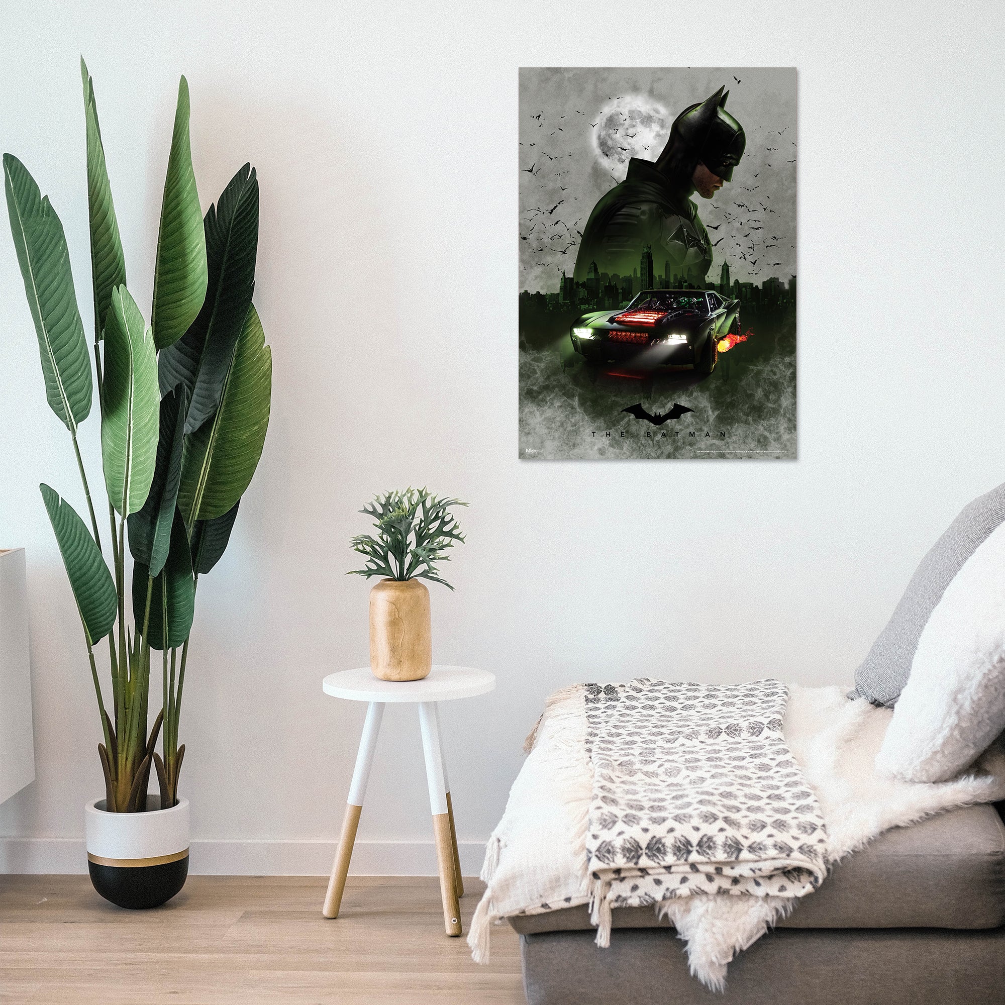 The Batman (Smoke & Bats) MightyPrint™ Wall Art MP17240756