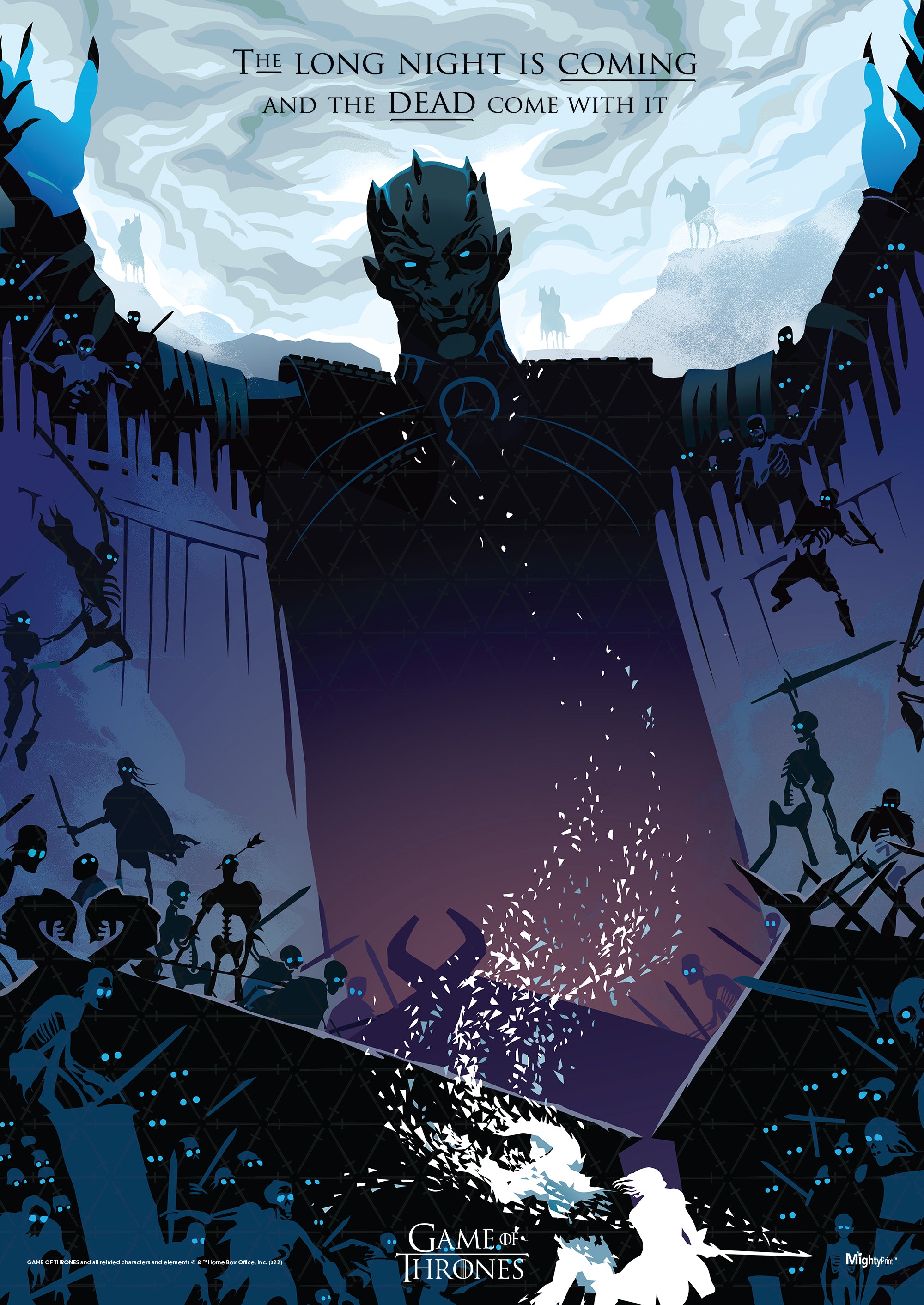 Game of Thrones (Night Is Coming) MightyPrint™ Wall Art MP17240760