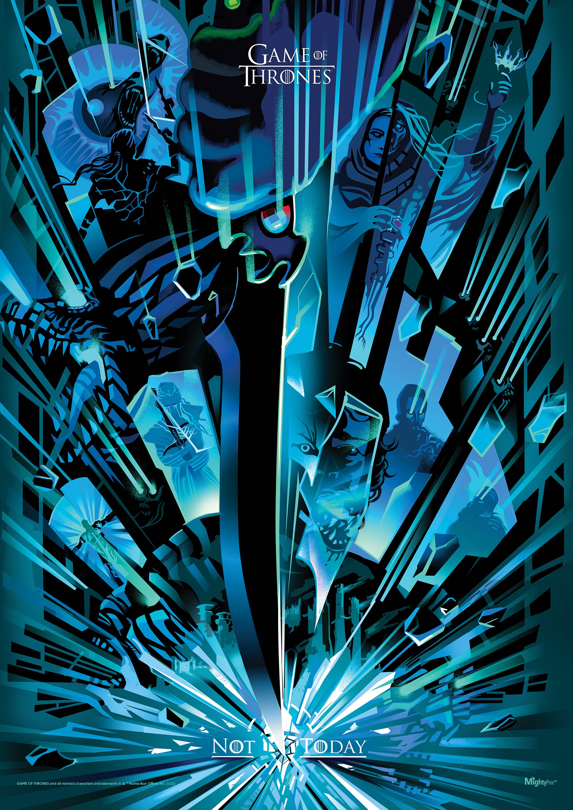 Game of Thrones (Not Today) MightyPrint™ Wall Art MP17240761