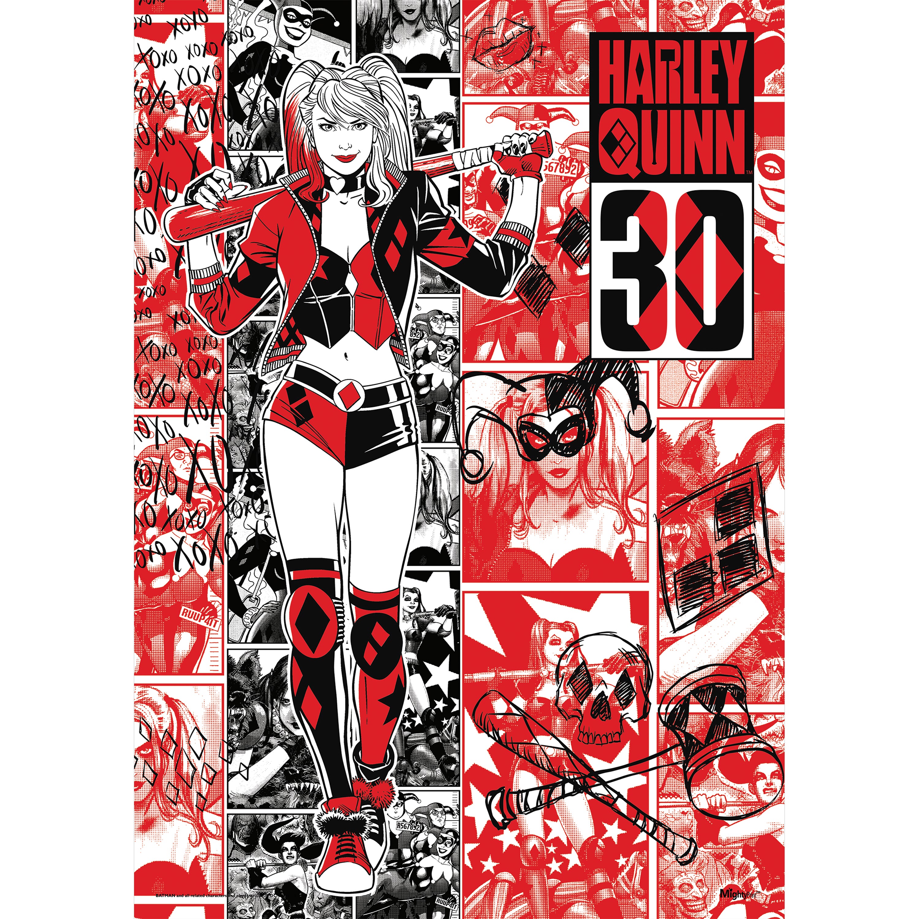 DC Comics (Harley Quinn - 30th Anniversary) MightyPrint™ Wall Art MP17240765