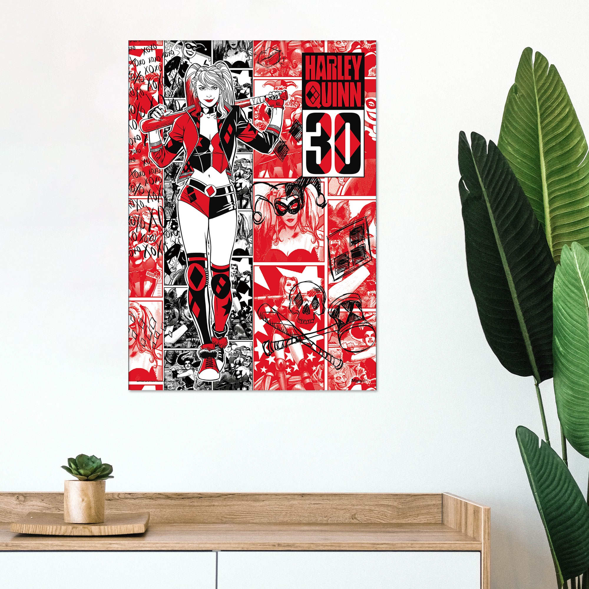 DC Comics (Harley Quinn - 30th Anniversary) MightyPrint™ Wall Art MP17240765