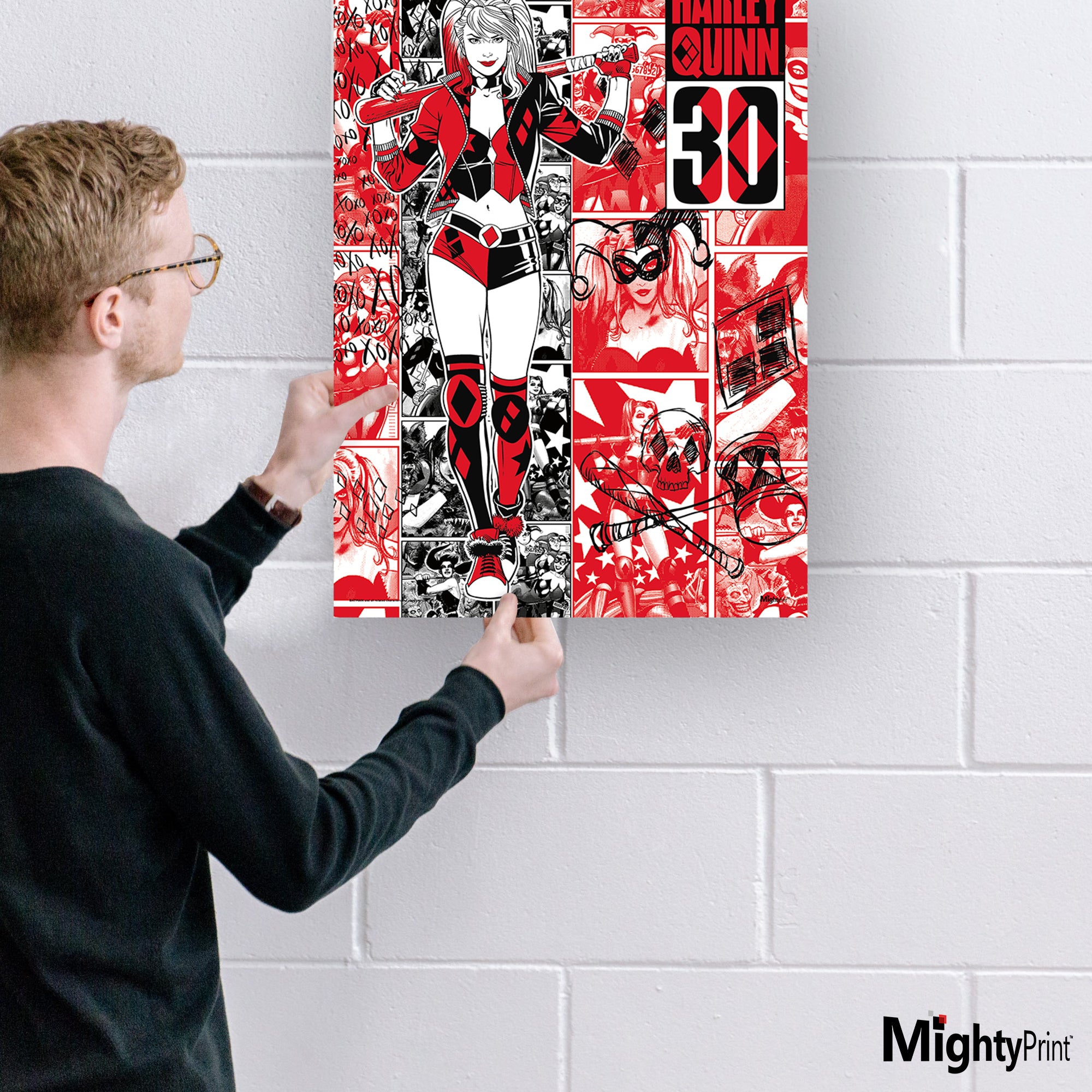 DC Comics (Harley Quinn - 30th Anniversary) MightyPrint™ Wall Art MP17240765