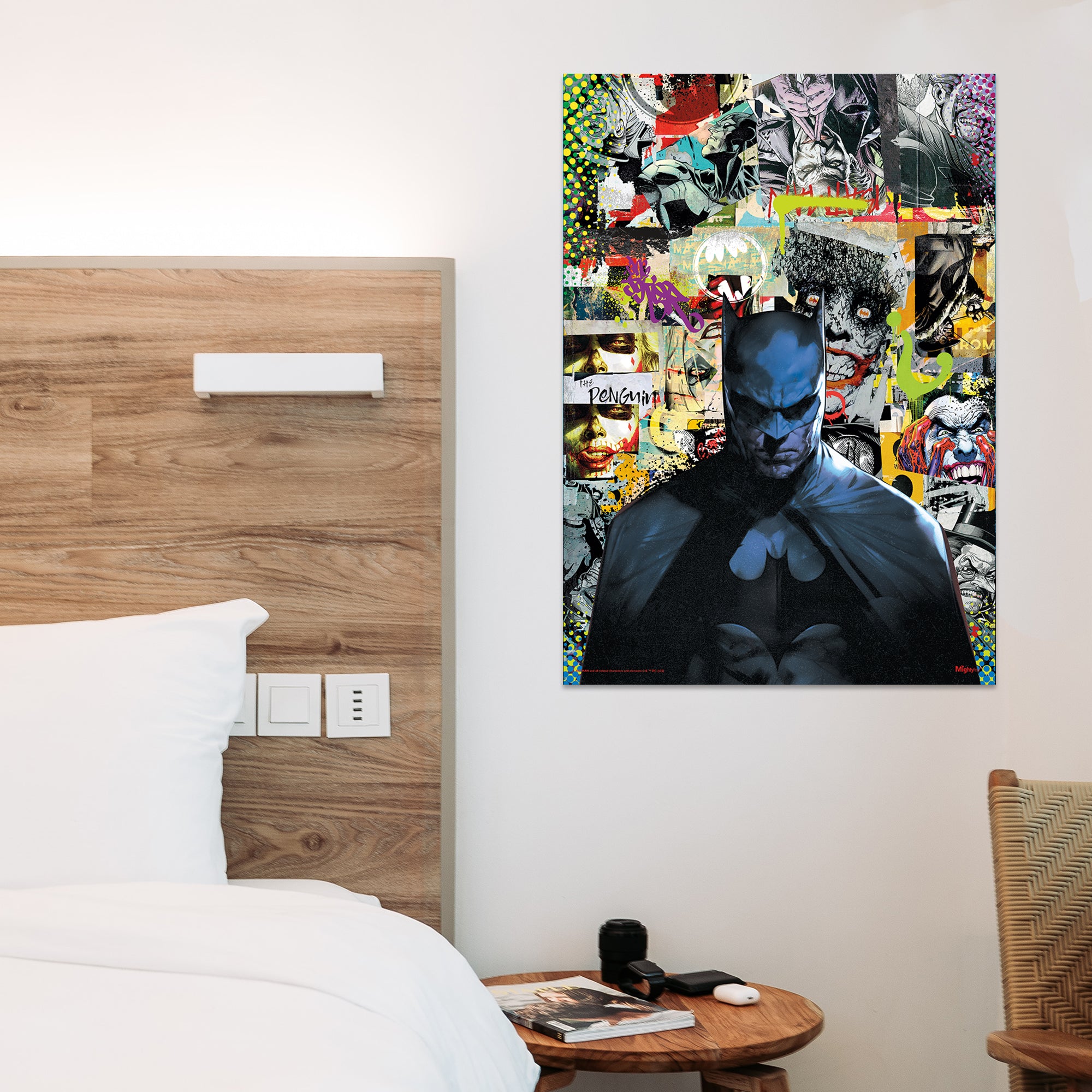 DC Comics (Batman - Collage of Enemies) MightyPrint™ Wall Art MP17240766