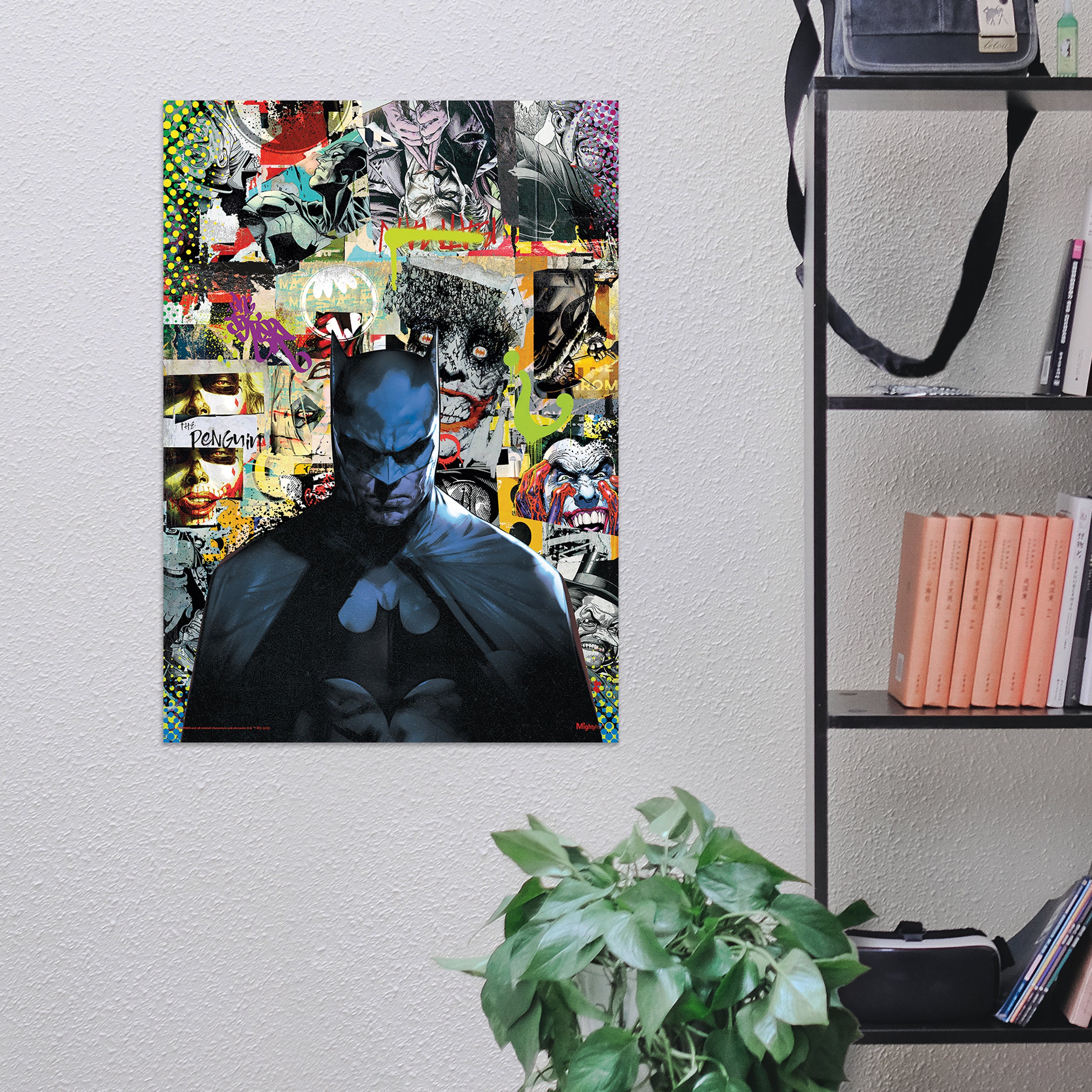 DC Comics (Batman - Collage of Enemies) MightyPrint™ Wall Art MP17240766