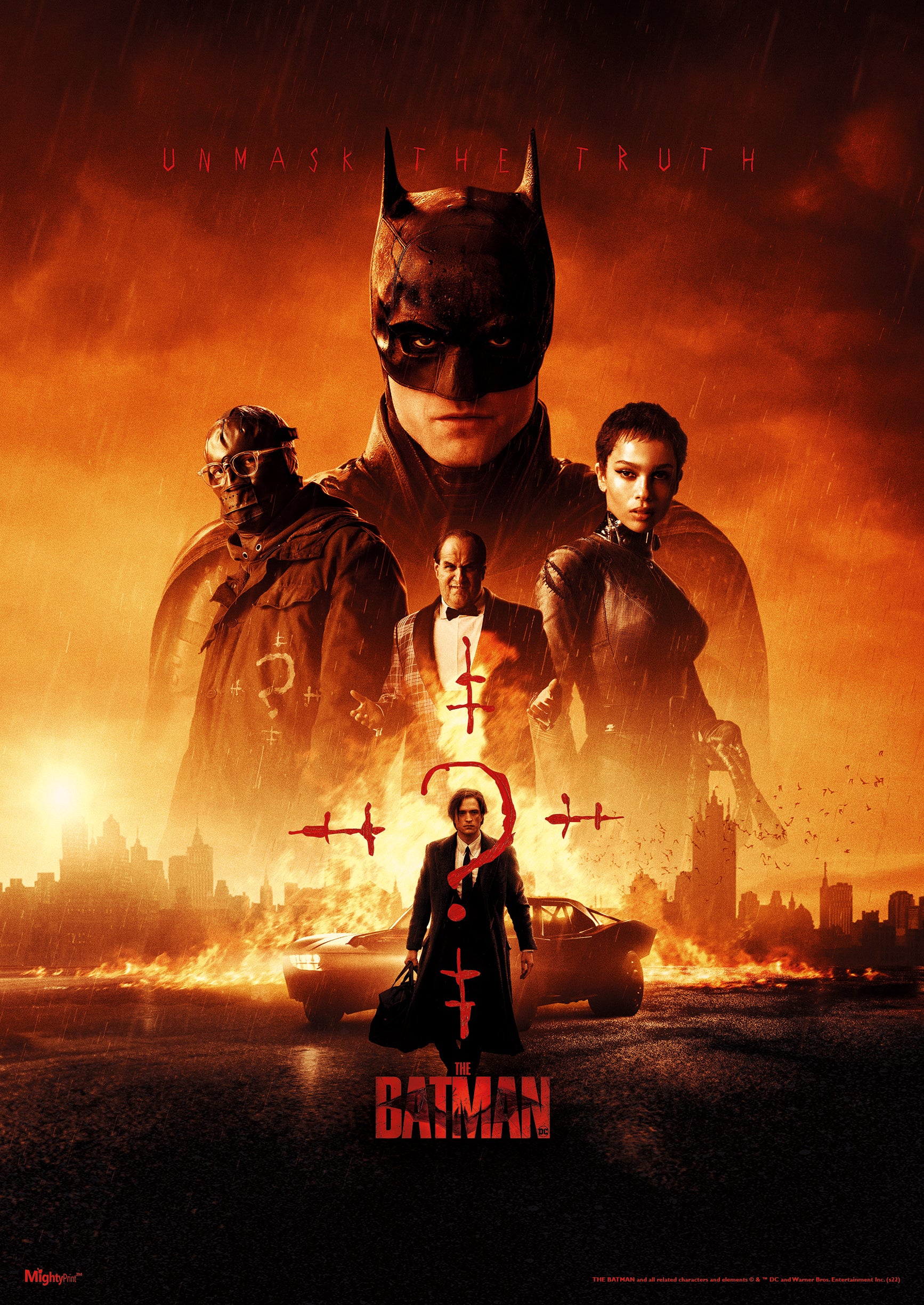 The Batman (Unmask the Truth) MightyPrint™ Wall Art MP17240767