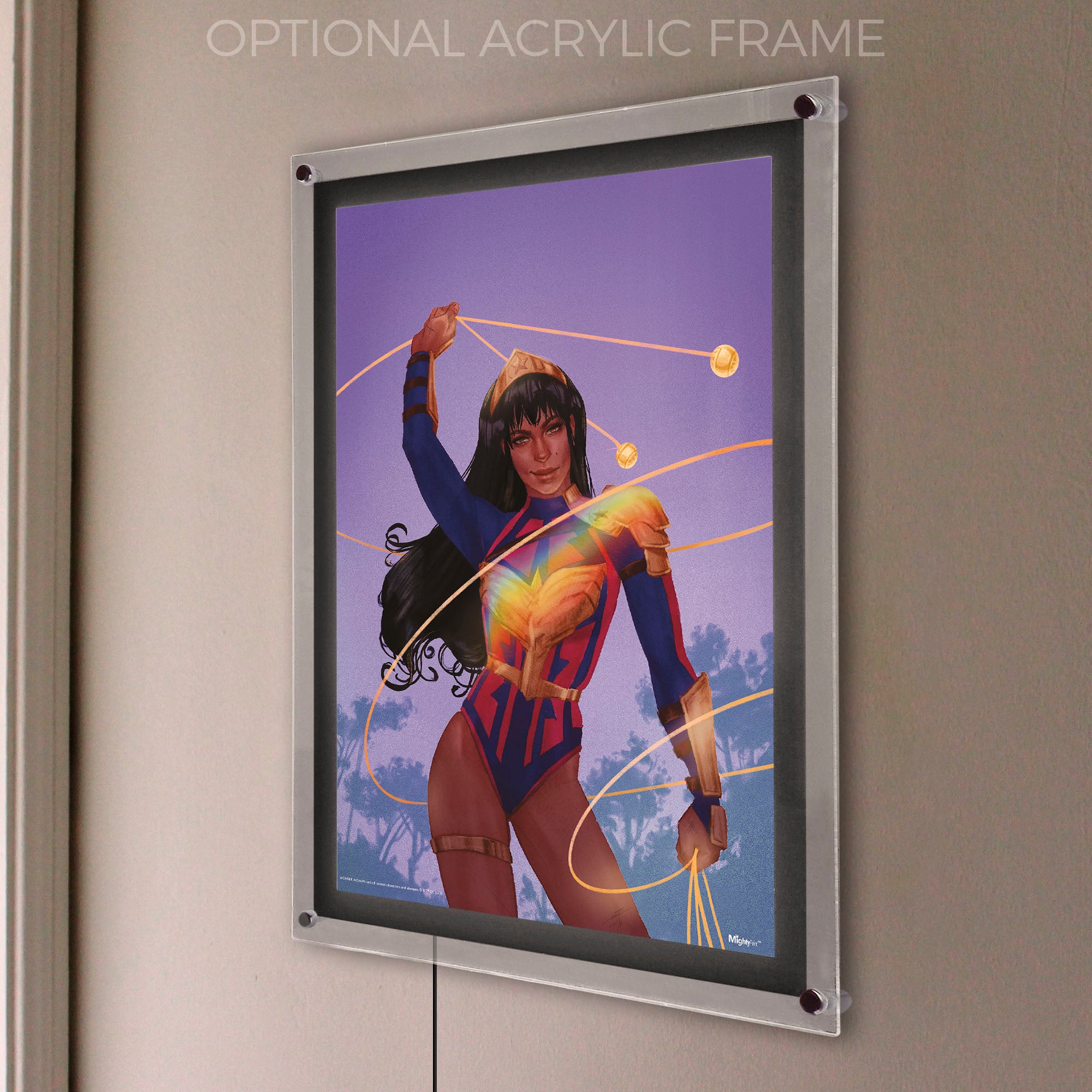 DC Comics (Wonder Woman - Pride) MightyPrint™ Wall Art MP17240772