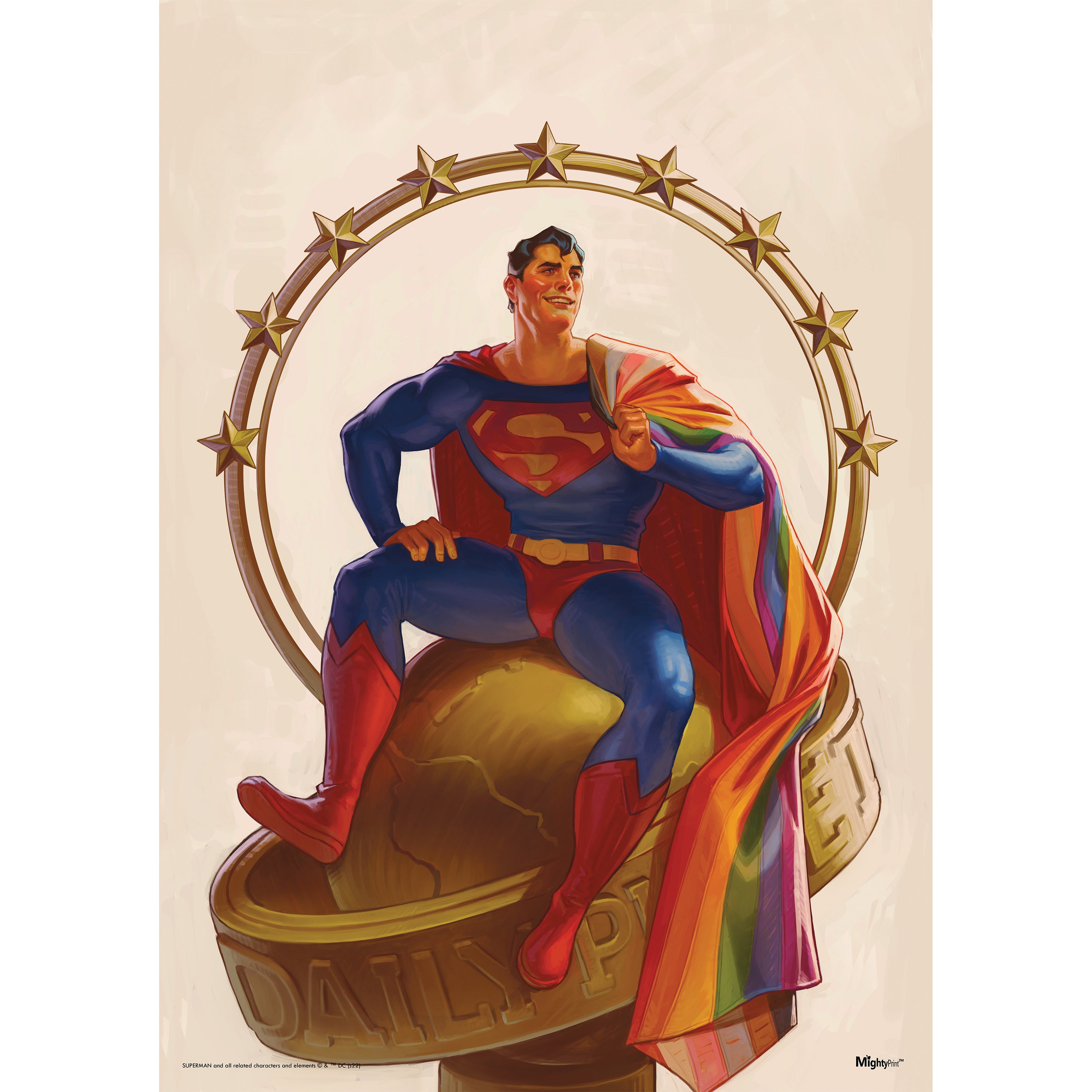 Dc Comics (Superman - Pride) MightyPrint™ Wall Art MP17240773