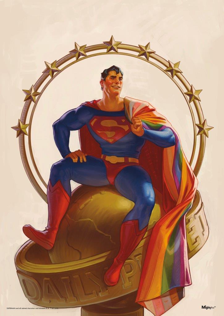 Dc Comics (Superman - Pride) MightyPrint™ Wall Art MP17240773