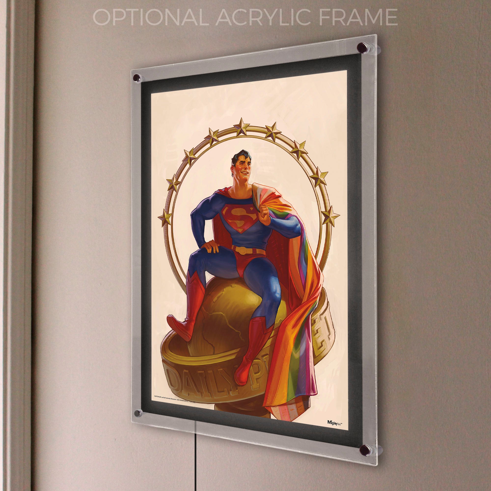 Dc Comics (Superman - Pride) MightyPrint™ Wall Art MP17240773