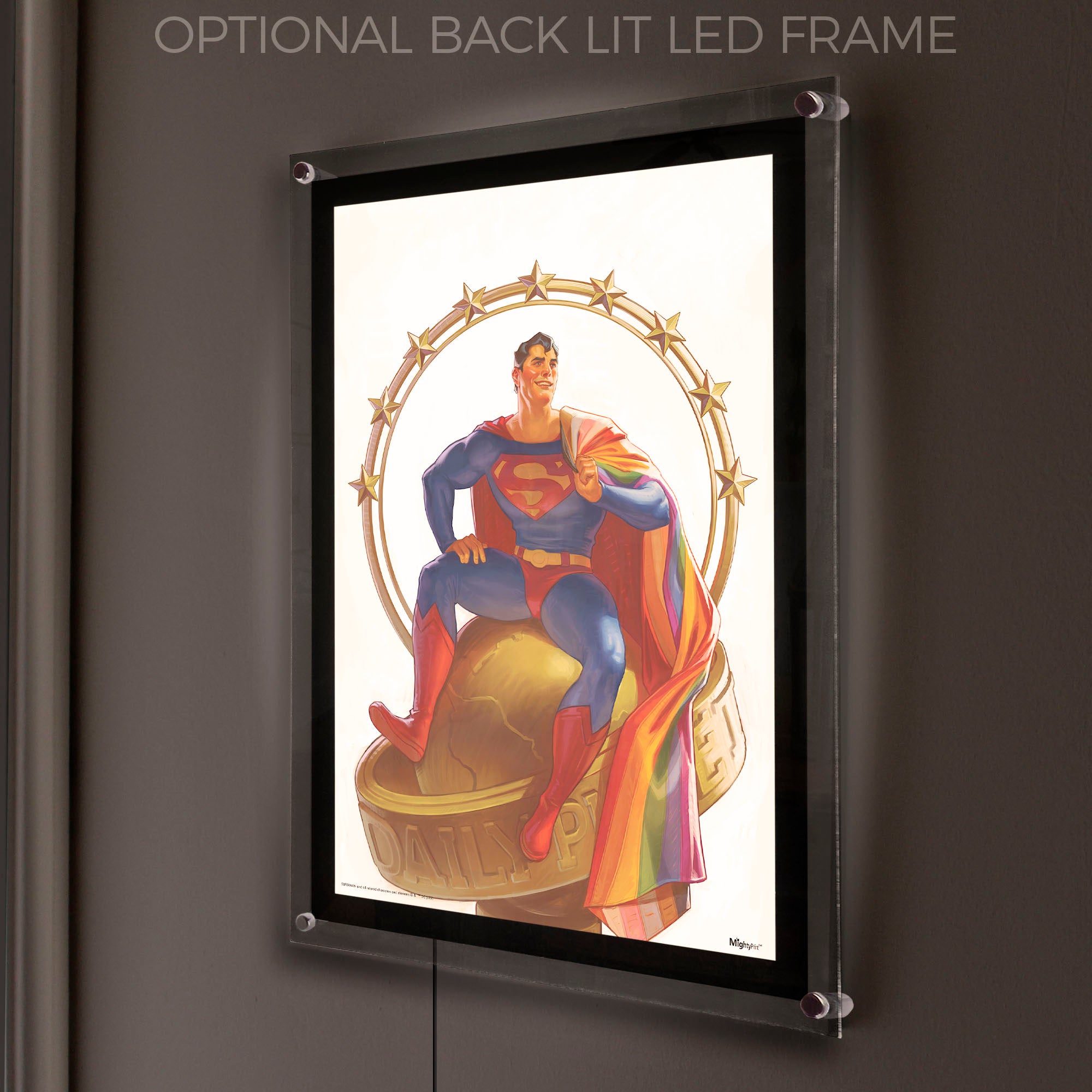Dc Comics (Superman - Pride) MightyPrint™ Wall Art MP17240773