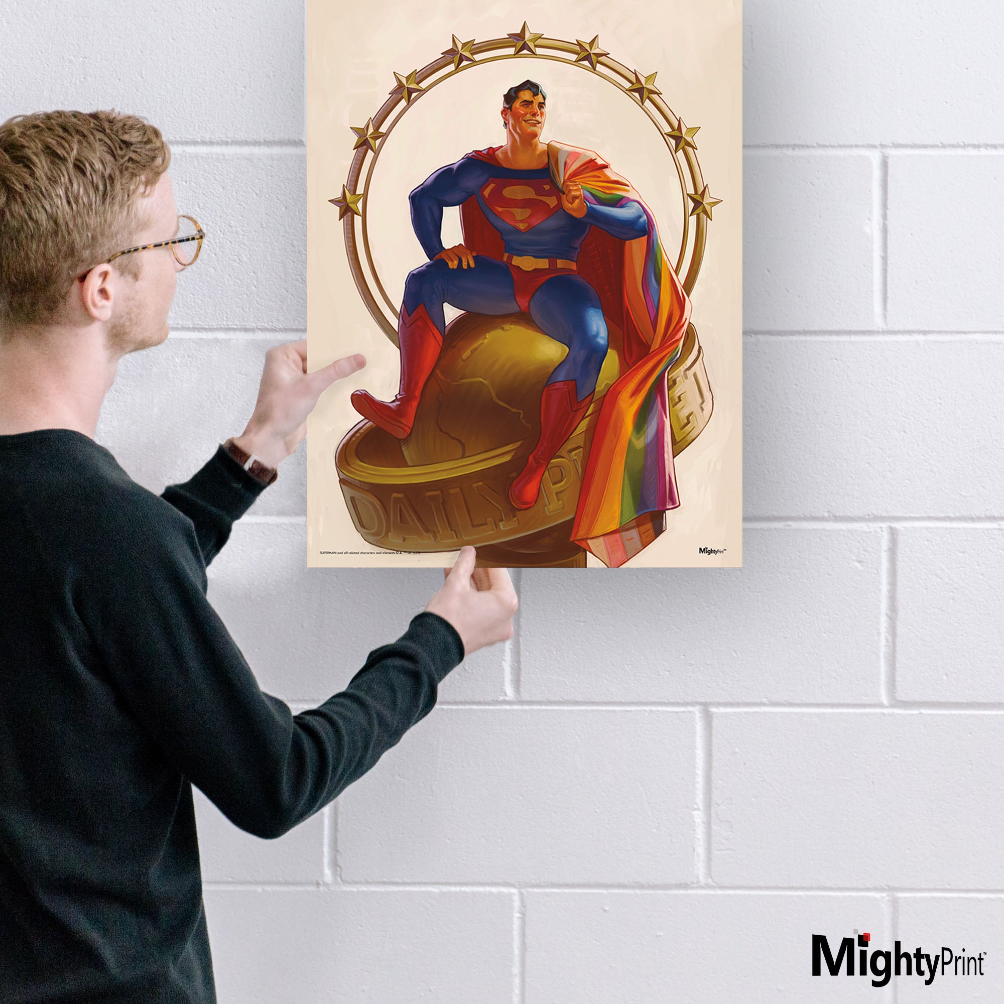Dc Comics (Superman - Pride) MightyPrint™ Wall Art MP17240773