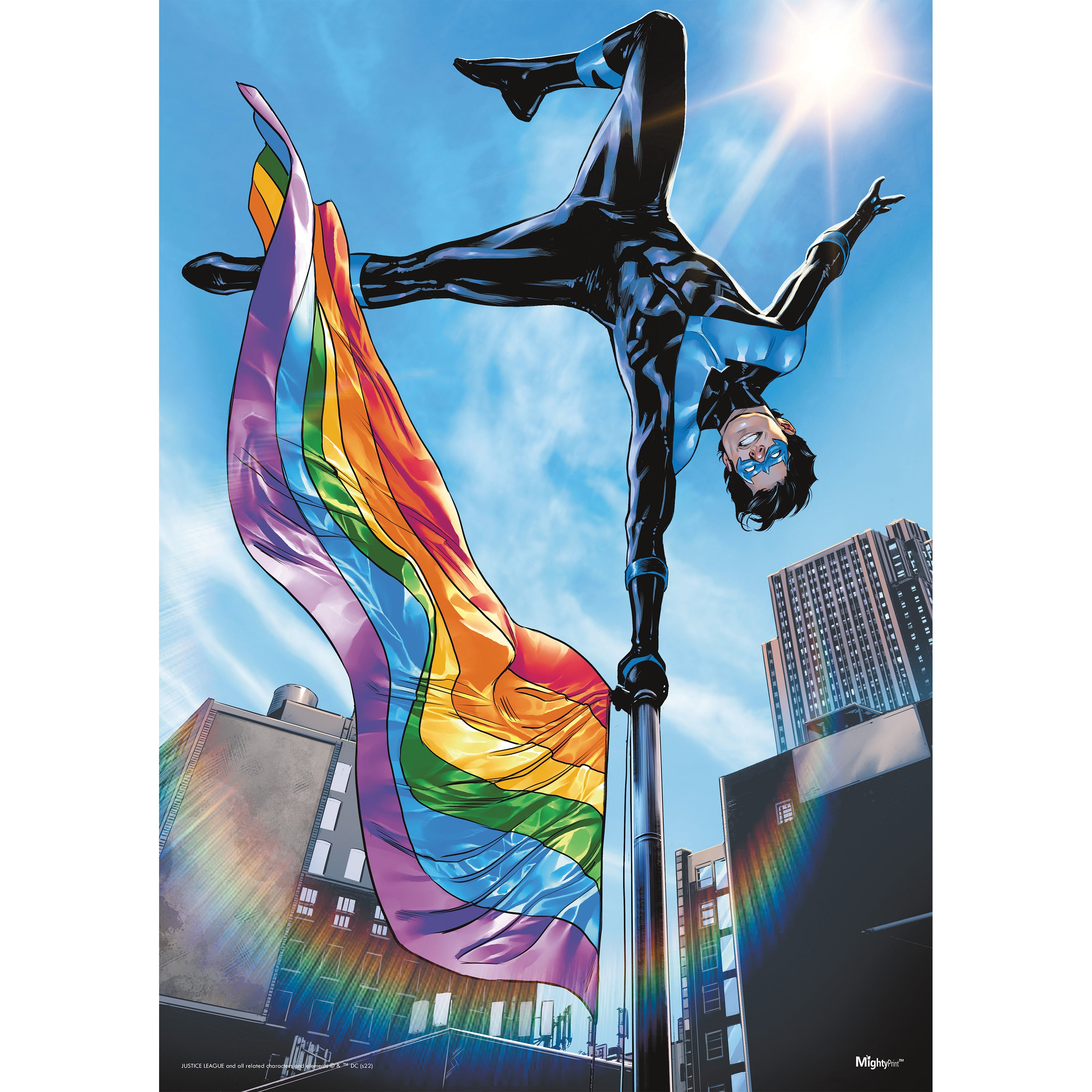 DC Comics (Nightwing - Pride) MightyPrint™ Wall Art MP17240774