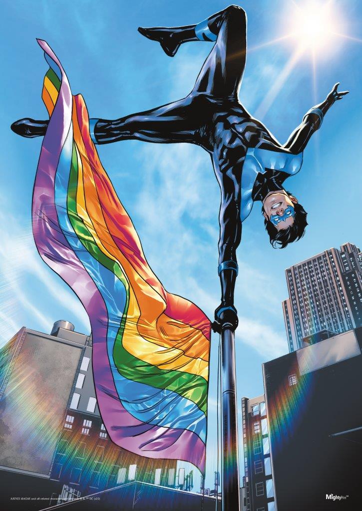 DC Comics (Nightwing - Pride) MightyPrint™ Wall Art MP17240774