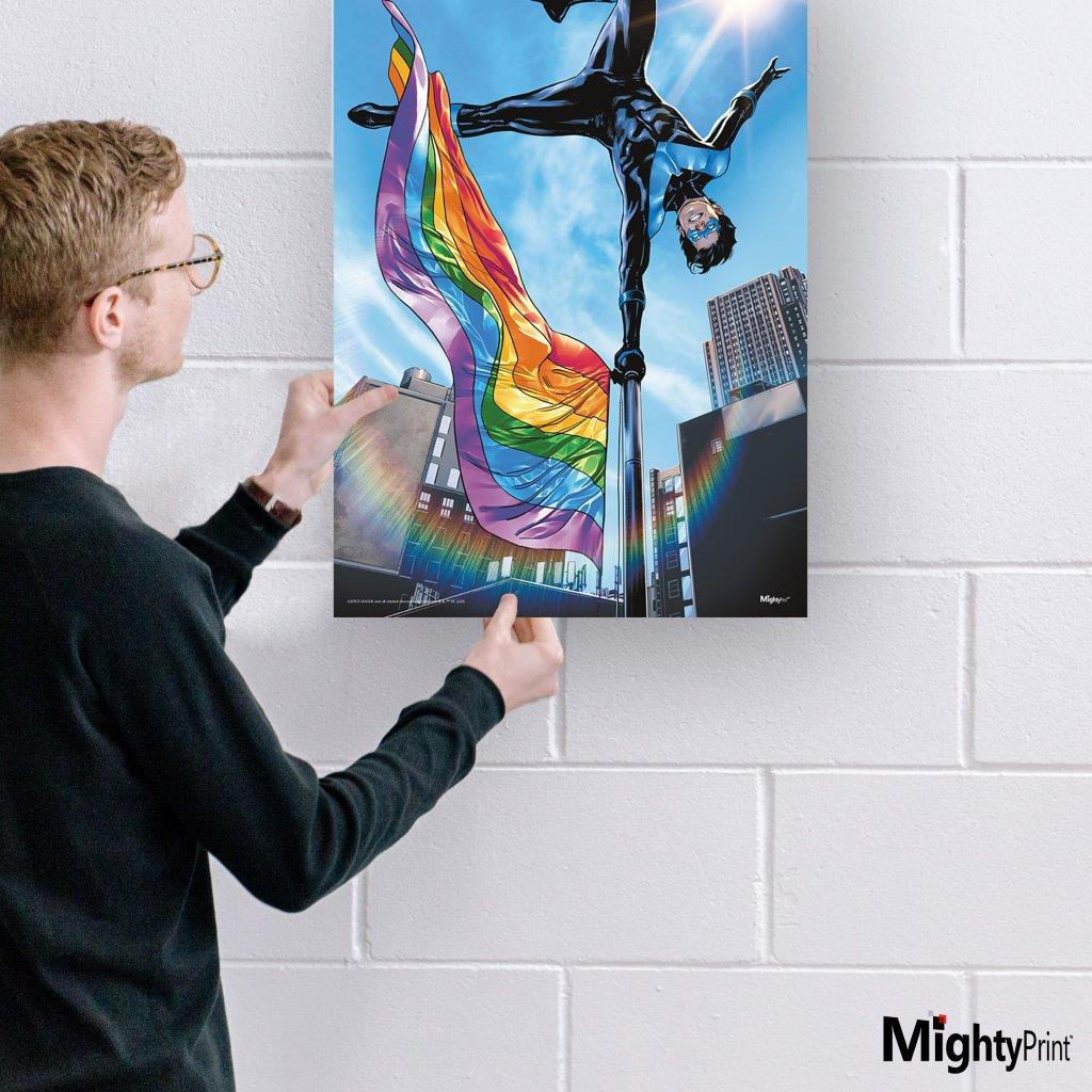 DC Comics (Nightwing - Pride) MightyPrint™ Wall Art MP17240774