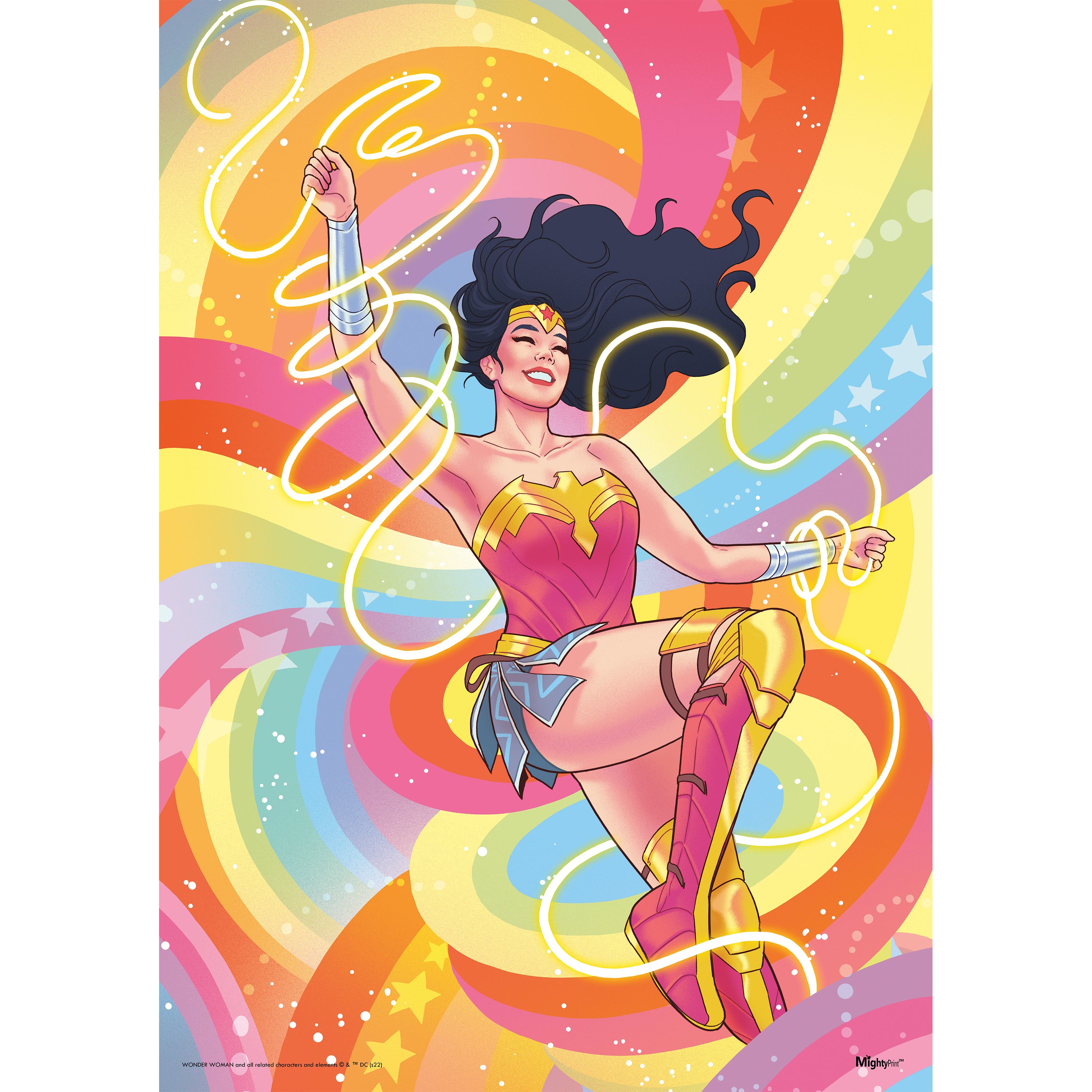 DC Comics (Wonder Woman - Pride) MightyPrint™ Wall Art MP17240776