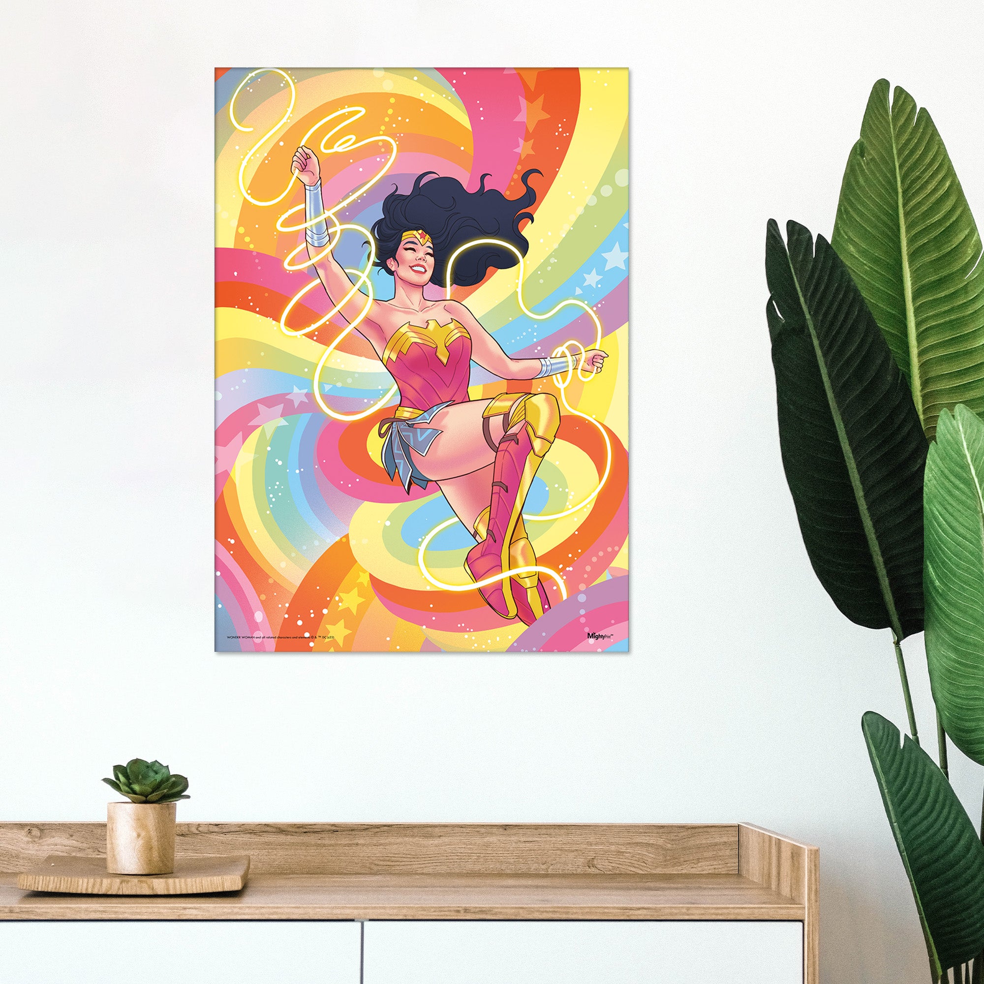 DC Comics (Wonder Woman - Pride) MightyPrint™ Wall Art MP17240776