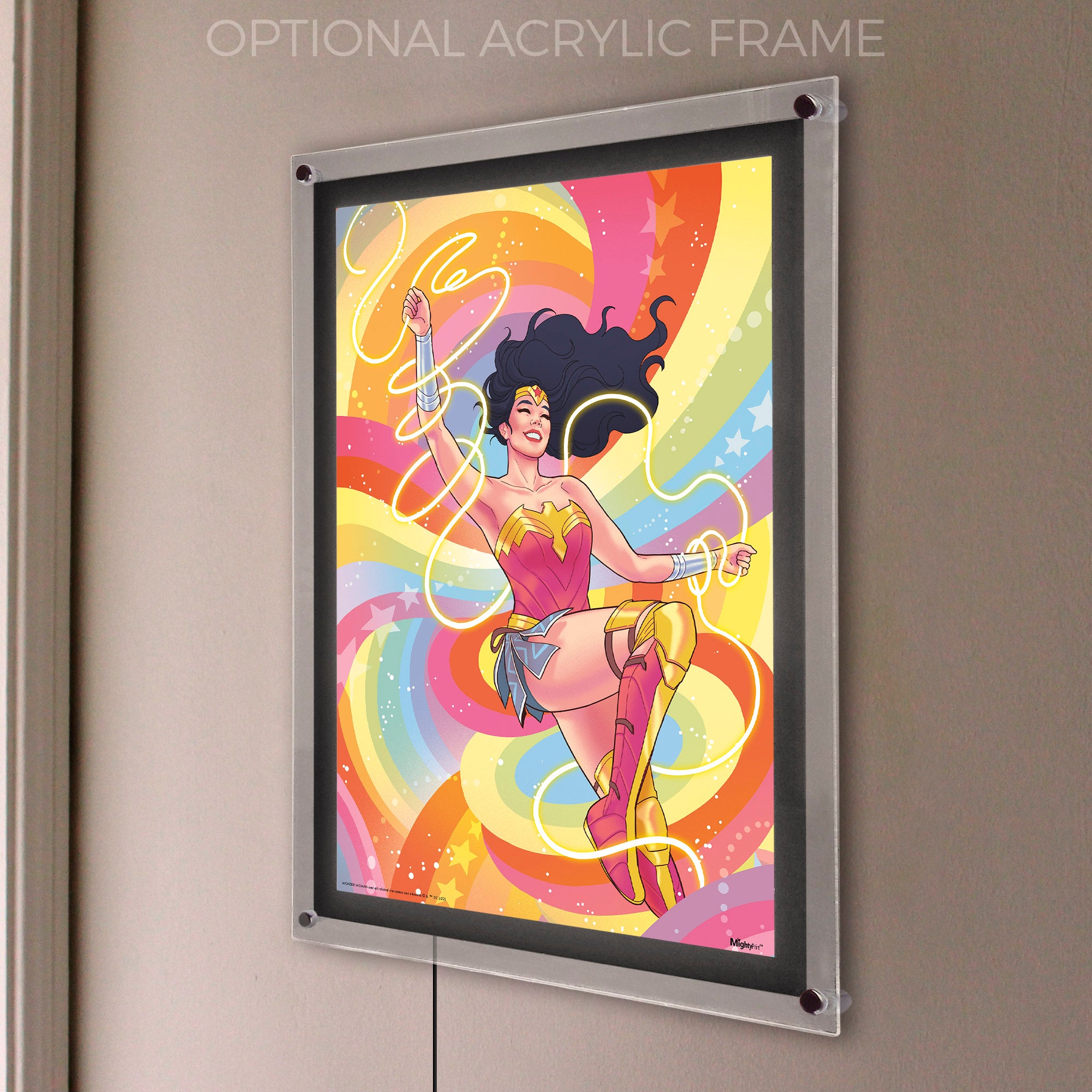 DC Comics (Wonder Woman - Pride) MightyPrint™ Wall Art MP17240776