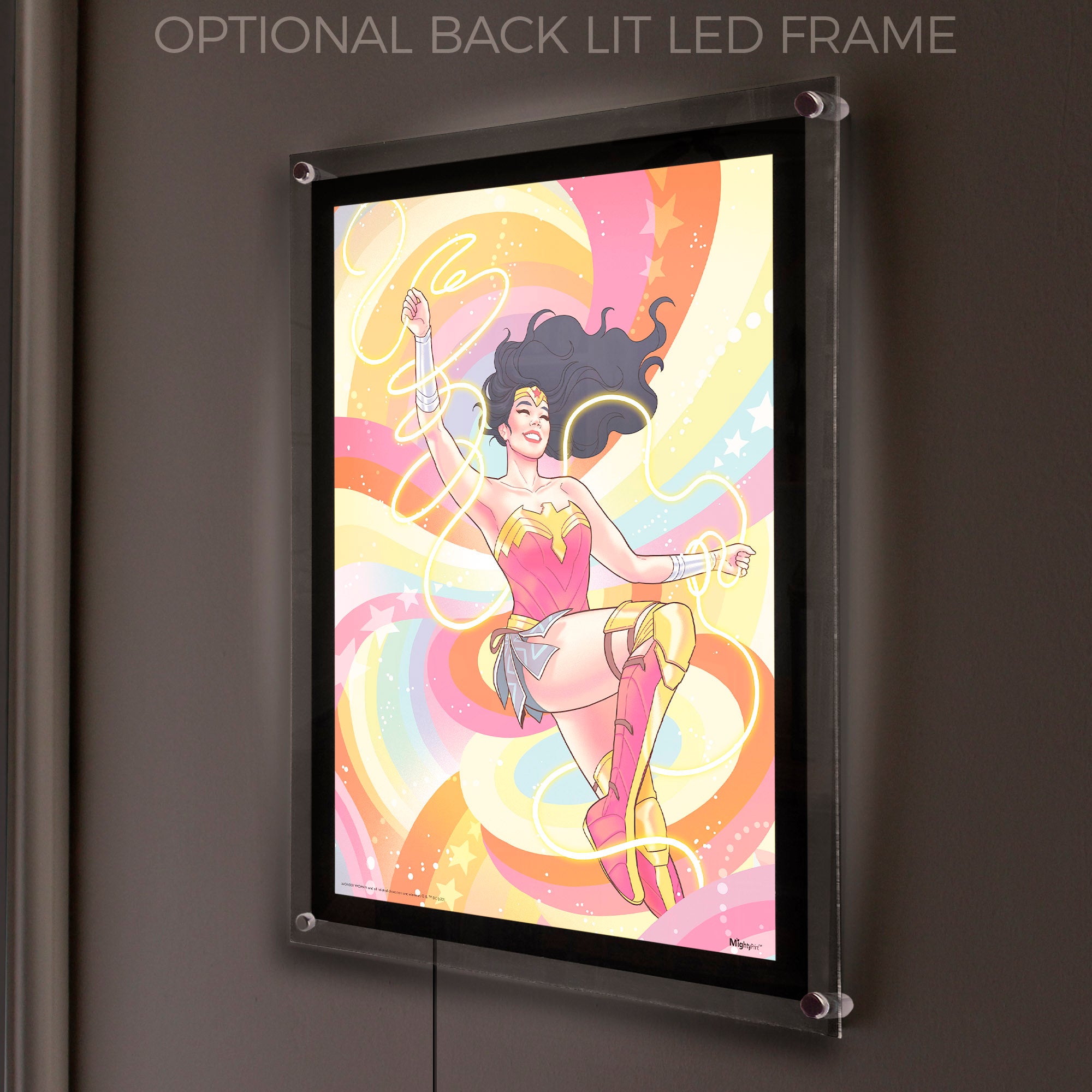 DC Comics (Wonder Woman - Pride) MightyPrint™ Wall Art MP17240776