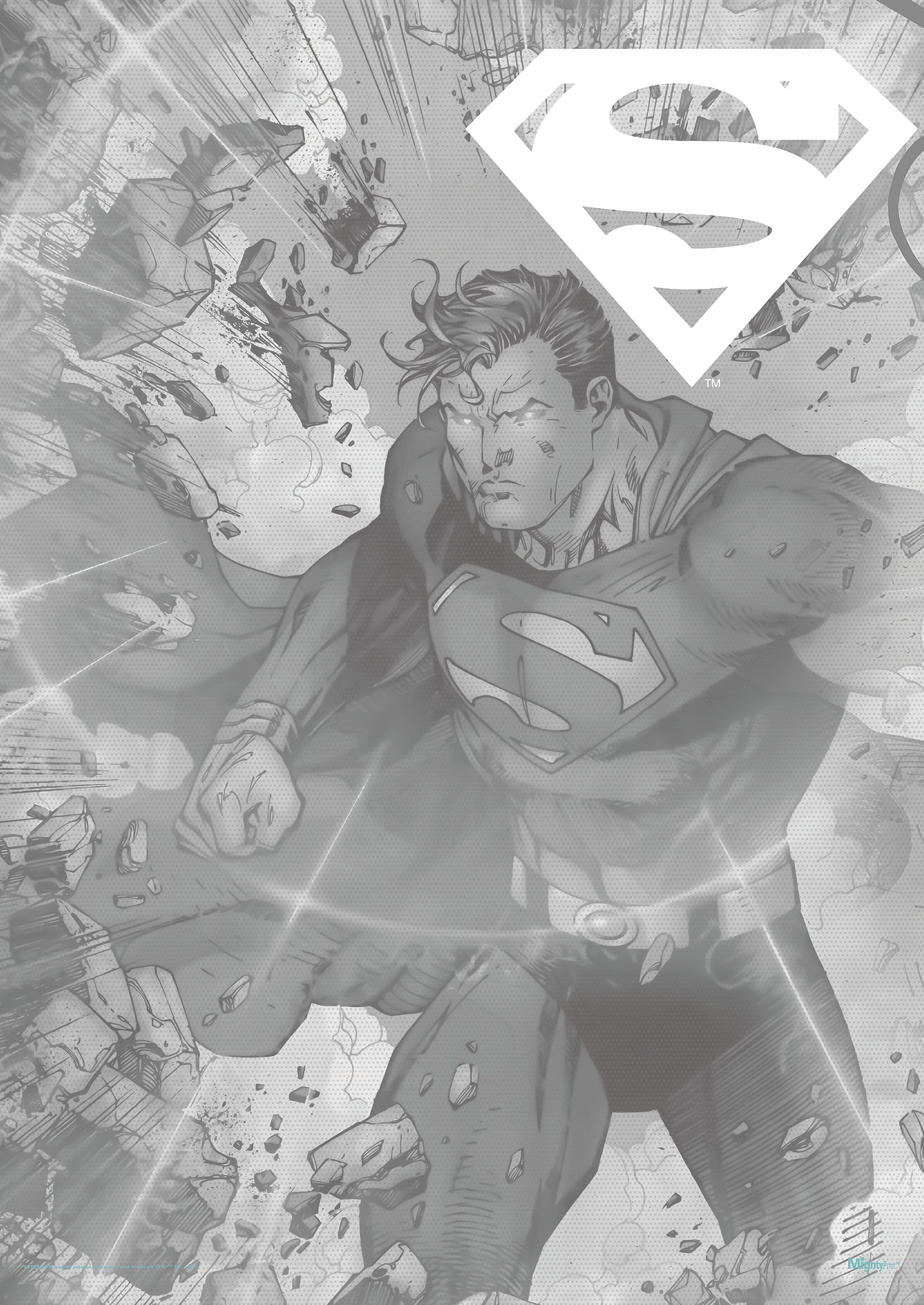 DC Comics (Superman - Legendary Part 1) MightyPrint™ Wall Art MP17240795