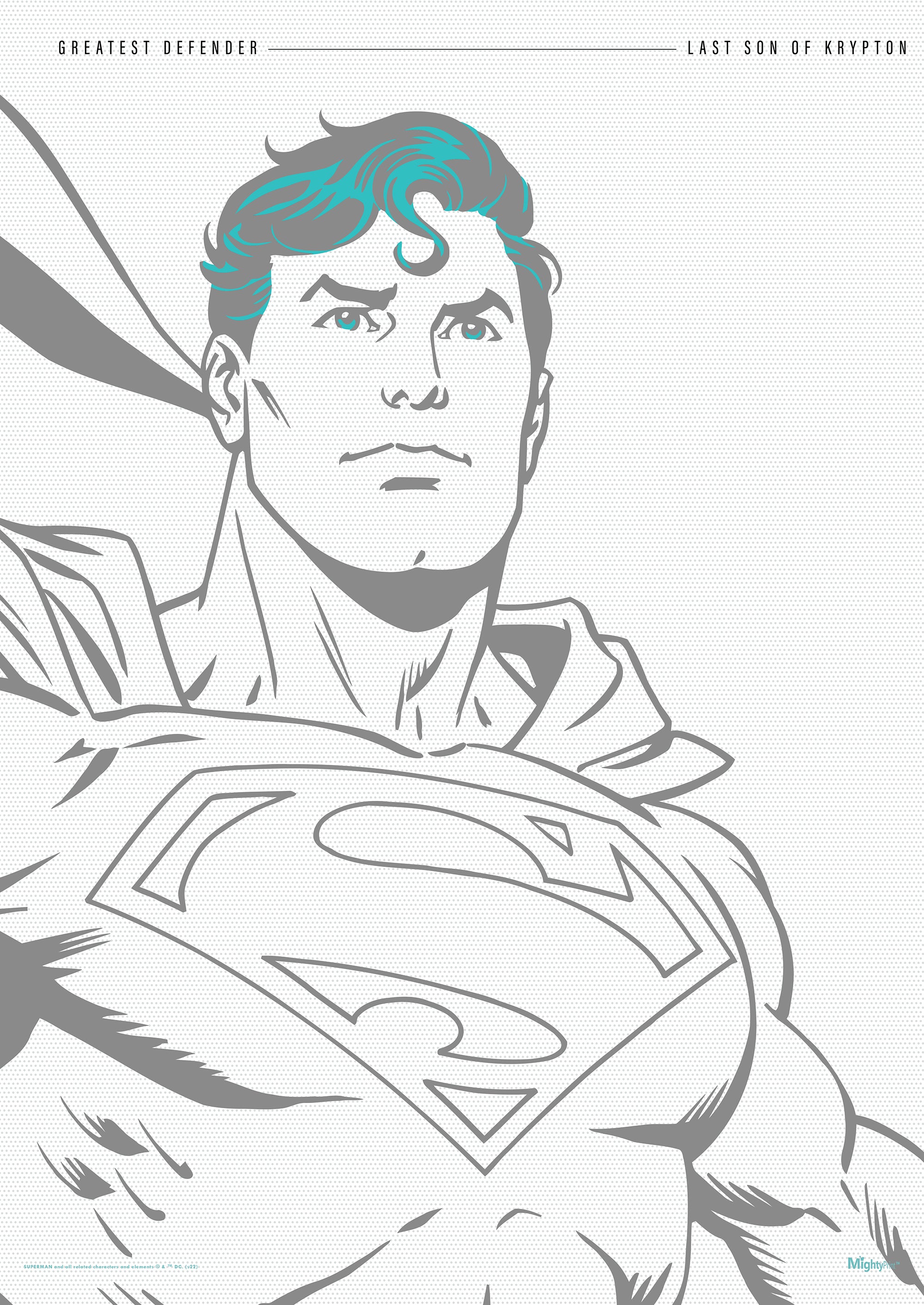 DC Comics (Superman - Legendary Part 3) MightyPrint™ Wall Art MP17240797