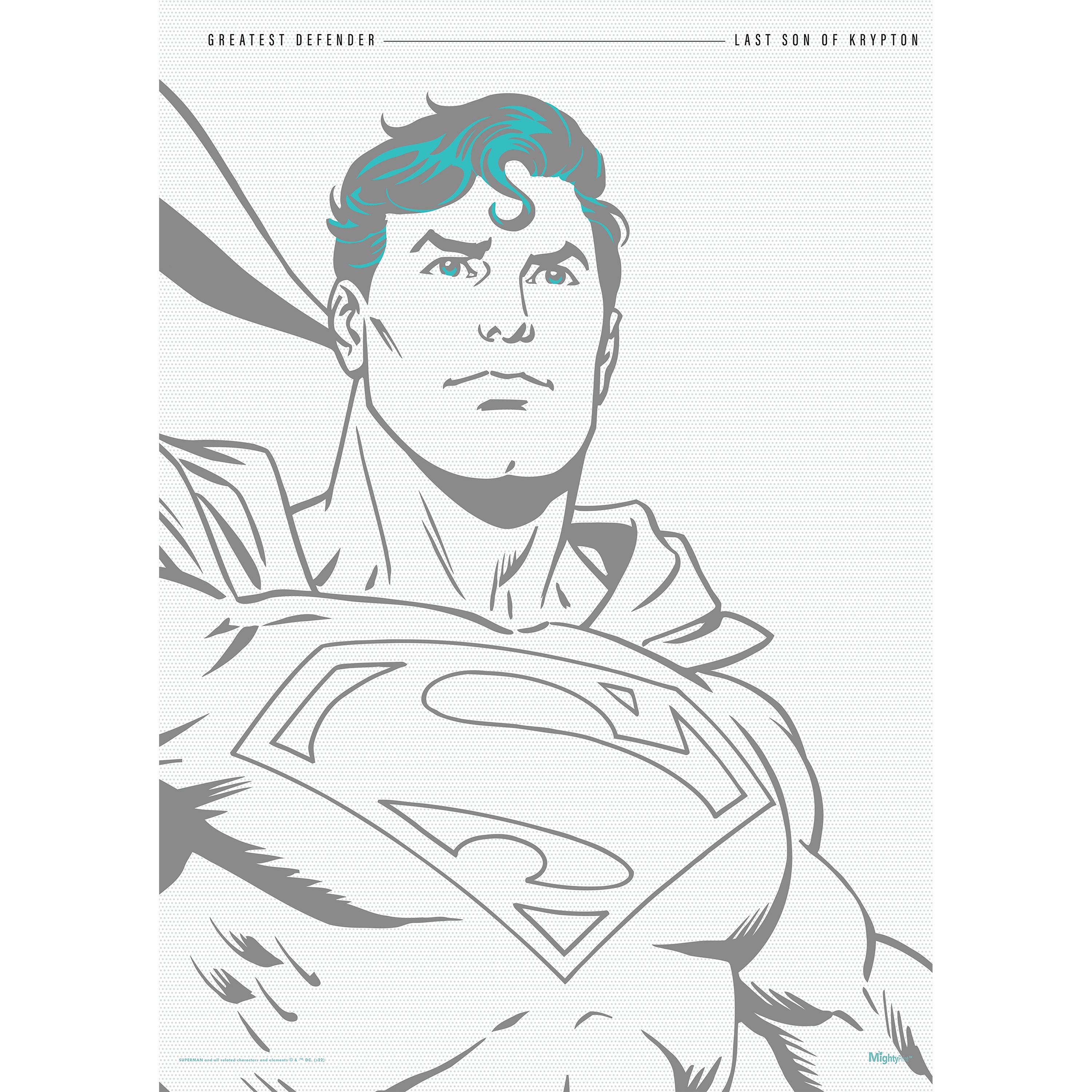 DC Comics (Superman - Legendary Part 3) MightyPrint™ Wall Art MP17240797