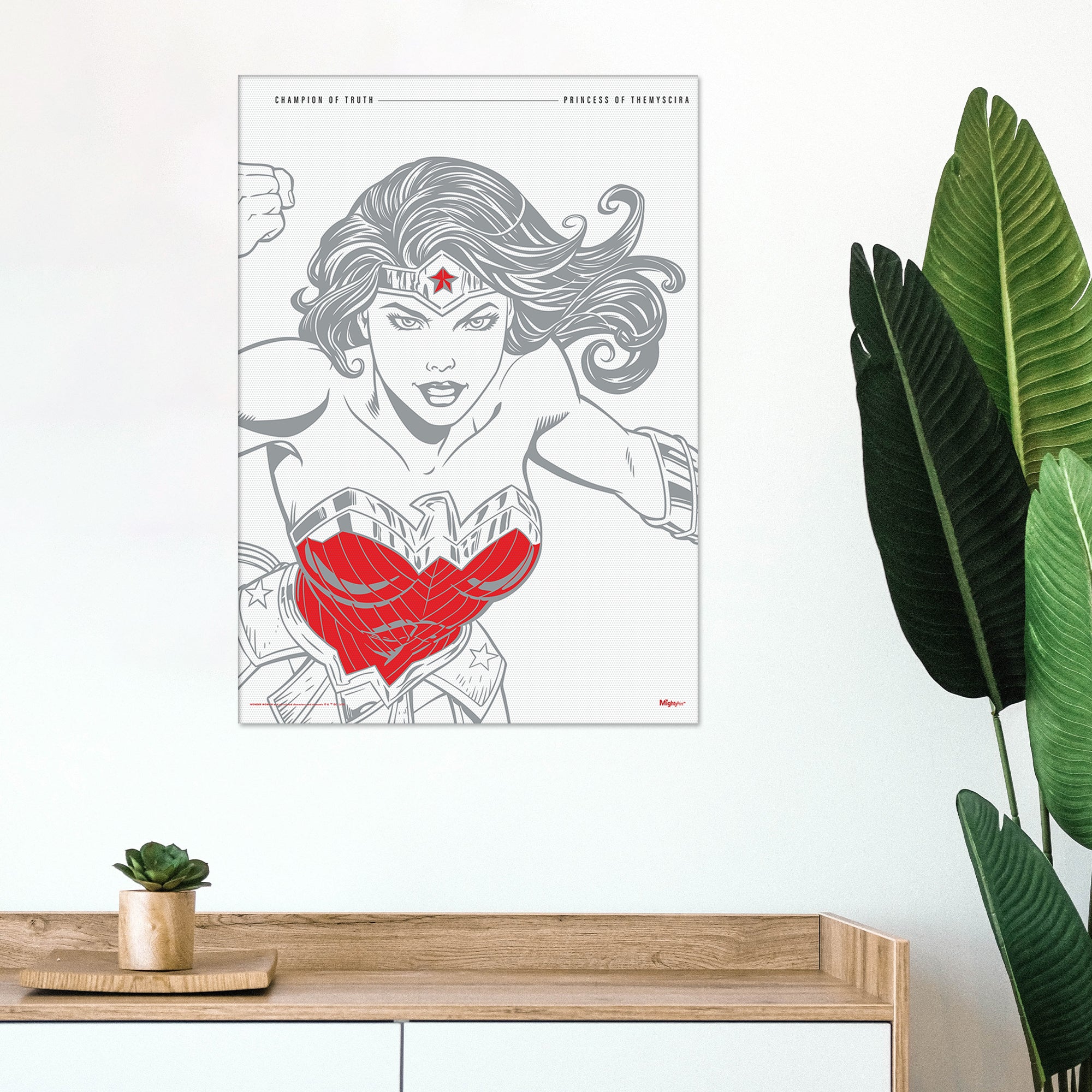 DC Comics (Wonder Woman - Legendary Part 3) MightyPrint™ Wall Art MP17240800