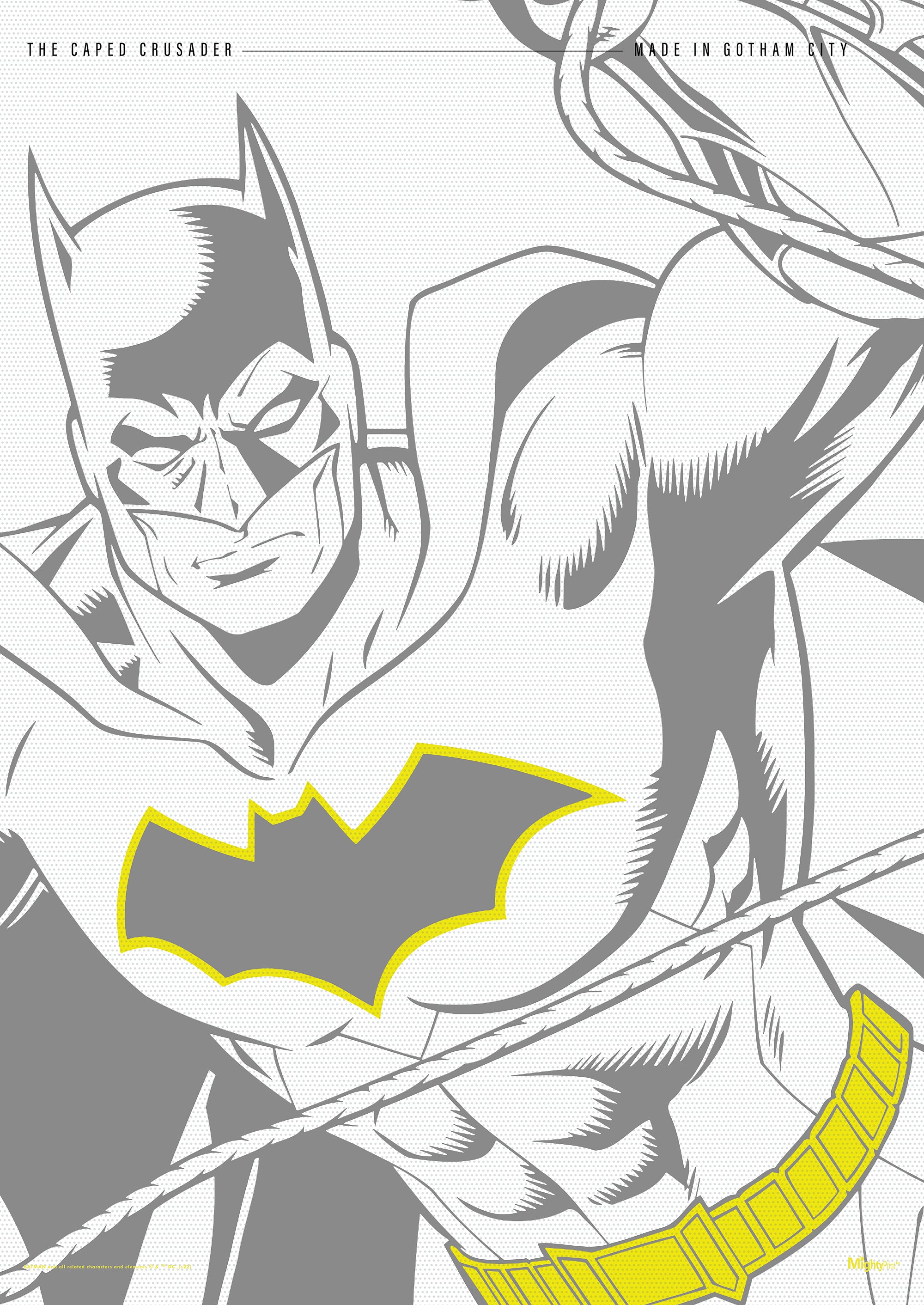 DC Comics (Batman - Legendary Part 1) MightyPrint™ Wall Art MP17240801