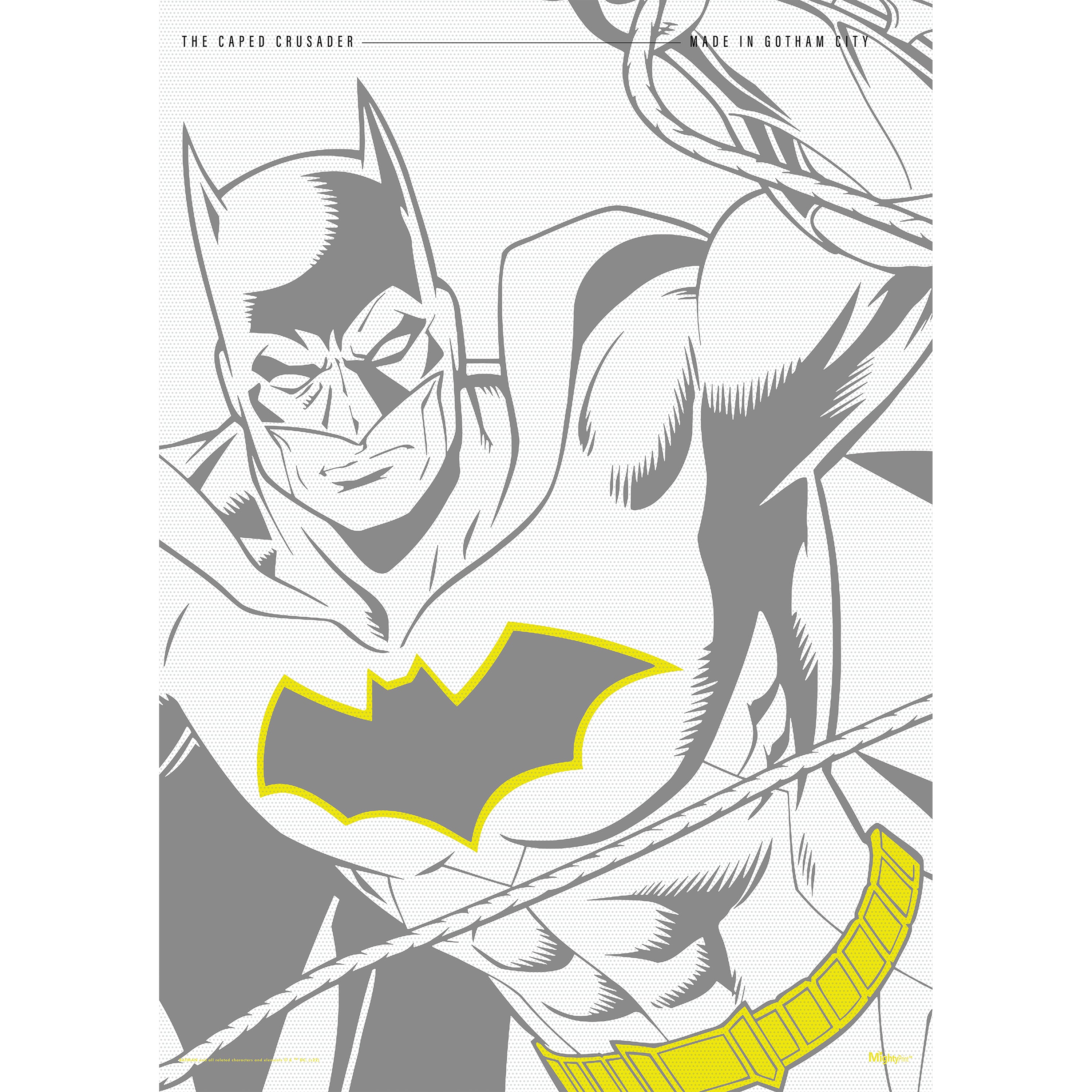 DC Comics (Batman - Legendary Part 1) MightyPrint™ Wall Art MP17240801
