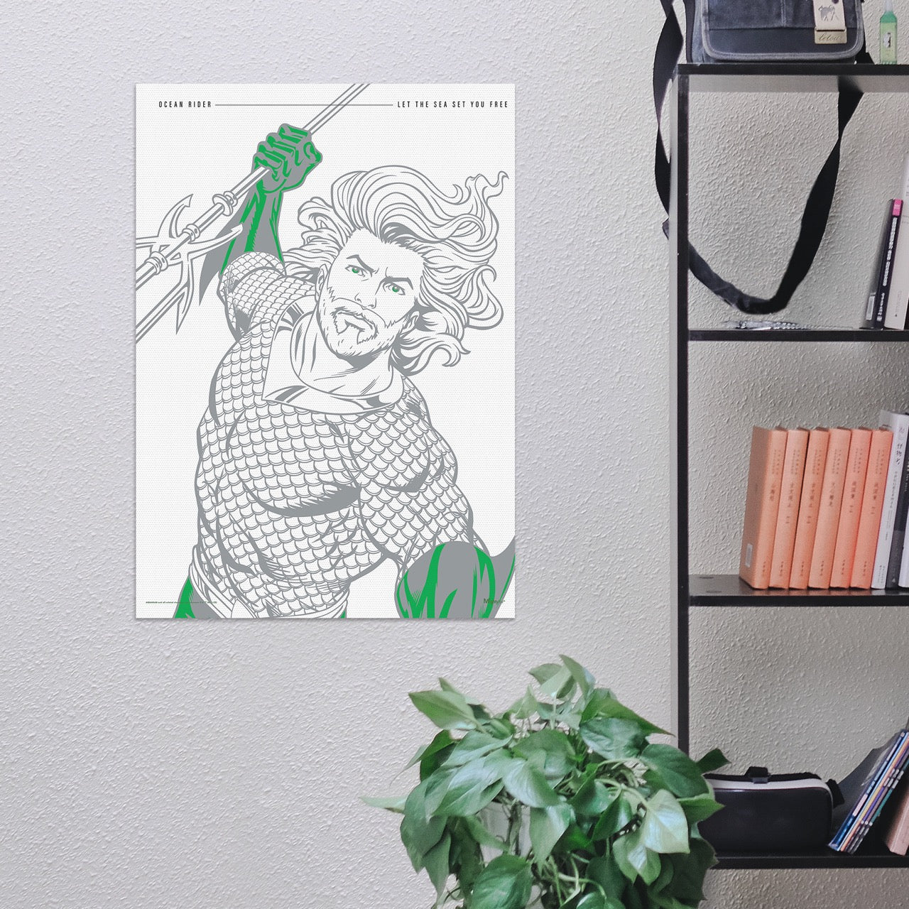 DC Comics (Aquaman - Legendary Part 3) MightyPrint™ Wall Art MP17240806