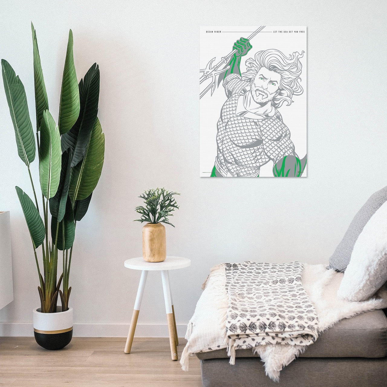 DC Comics (Aquaman - Legendary Part 3) MightyPrint™ Wall Art MP17240806