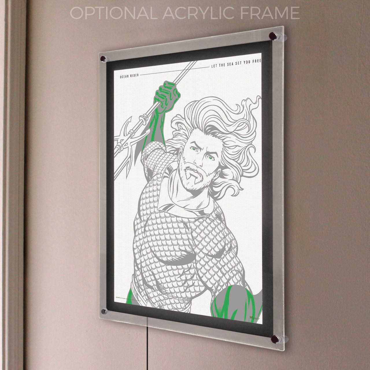 DC Comics (Aquaman - Legendary Part 3) MightyPrint™ Wall Art MP17240806