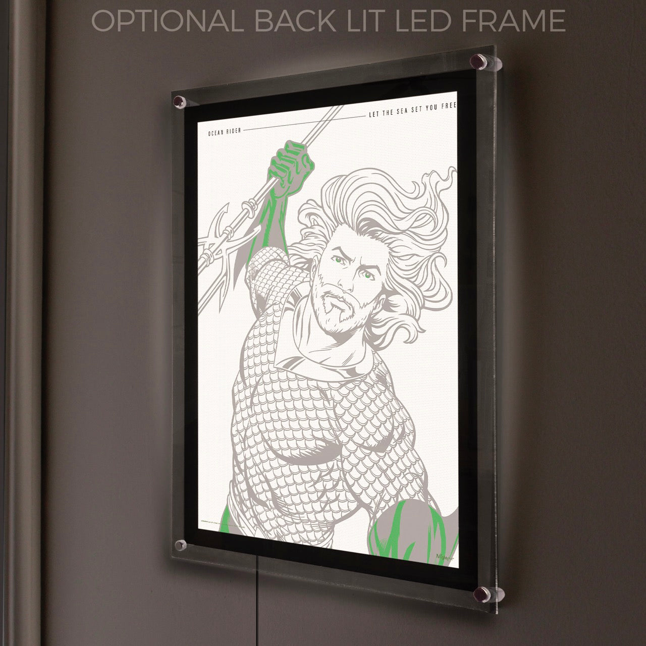 DC Comics (Aquaman - Legendary Part 3) MightyPrint™ Wall Art MP17240806