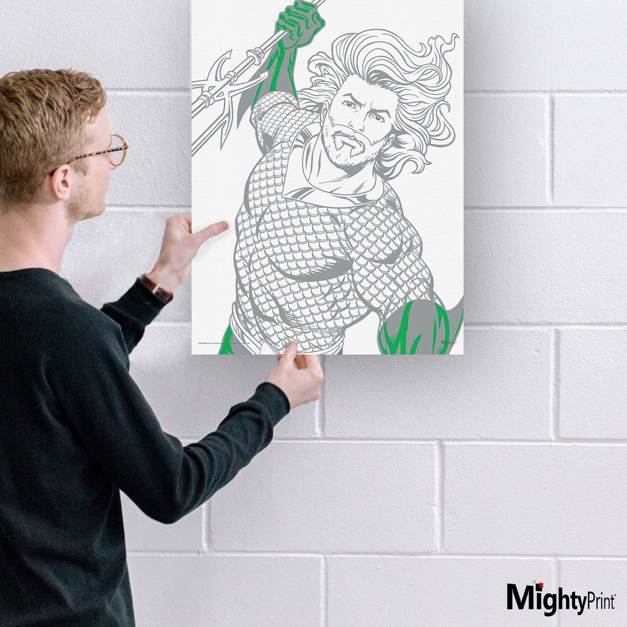 DC Comics (Aquaman - Legendary Part 3) MightyPrint™ Wall Art MP17240806